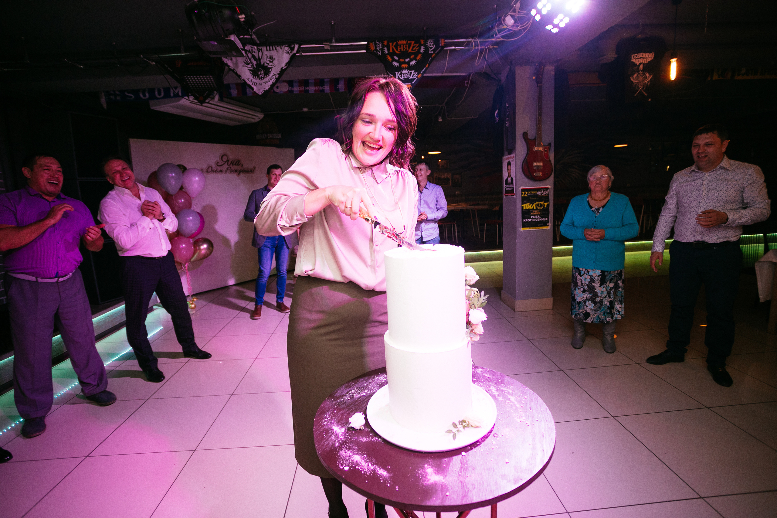 Сюрприз от семьи в честь юбилея. Организатор Романова Любовь