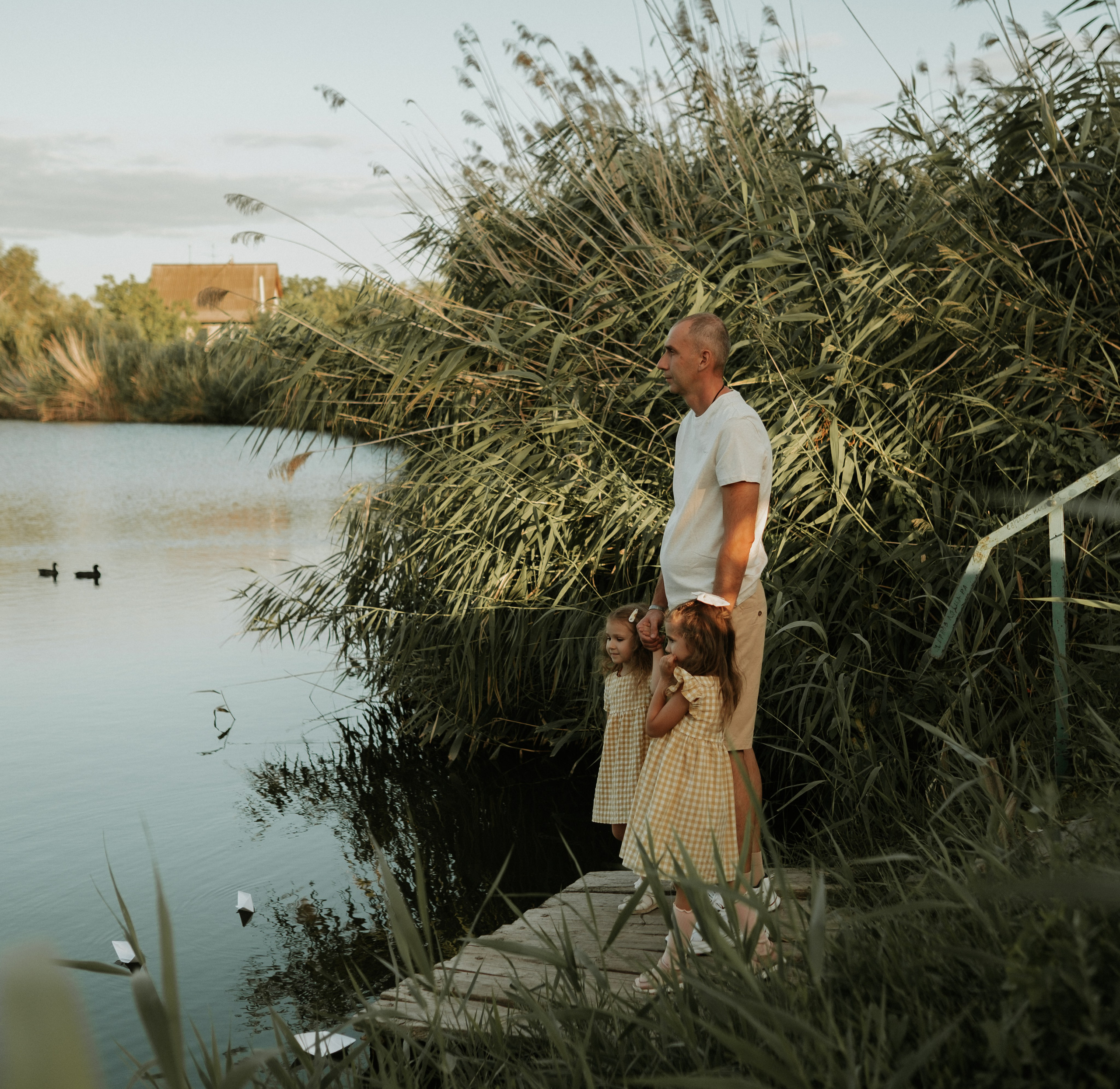 Семейная история на озере Сарпа. Фотограф в Москве Ольга Елоева