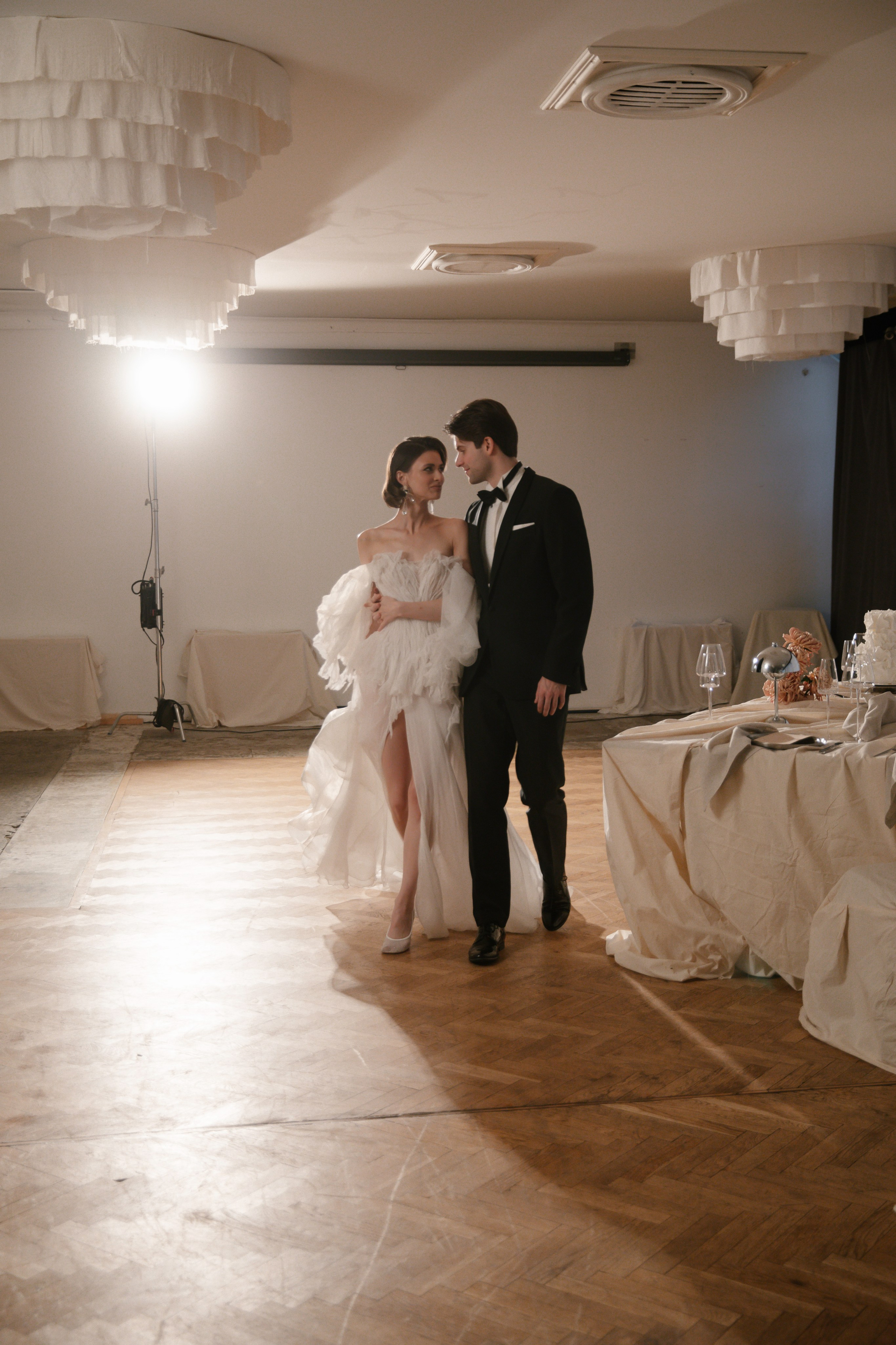 Фотосессия на банкетной площадке. Свадебный и семейный фотограф Анастасия Романова в Москве и Московской области