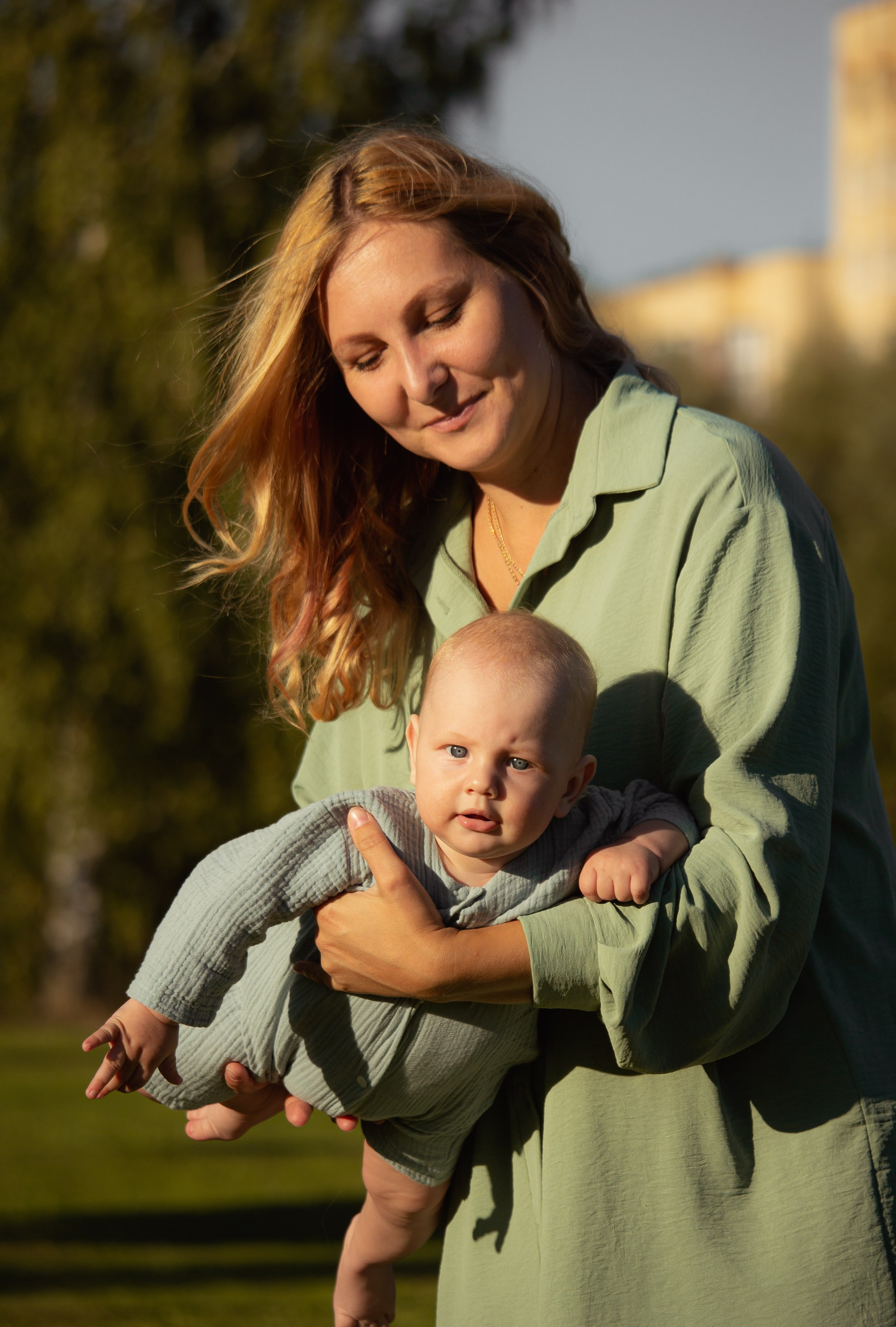 Наташа с малышом. Фотограф Великий Новгород Татьяна Чиглинцева