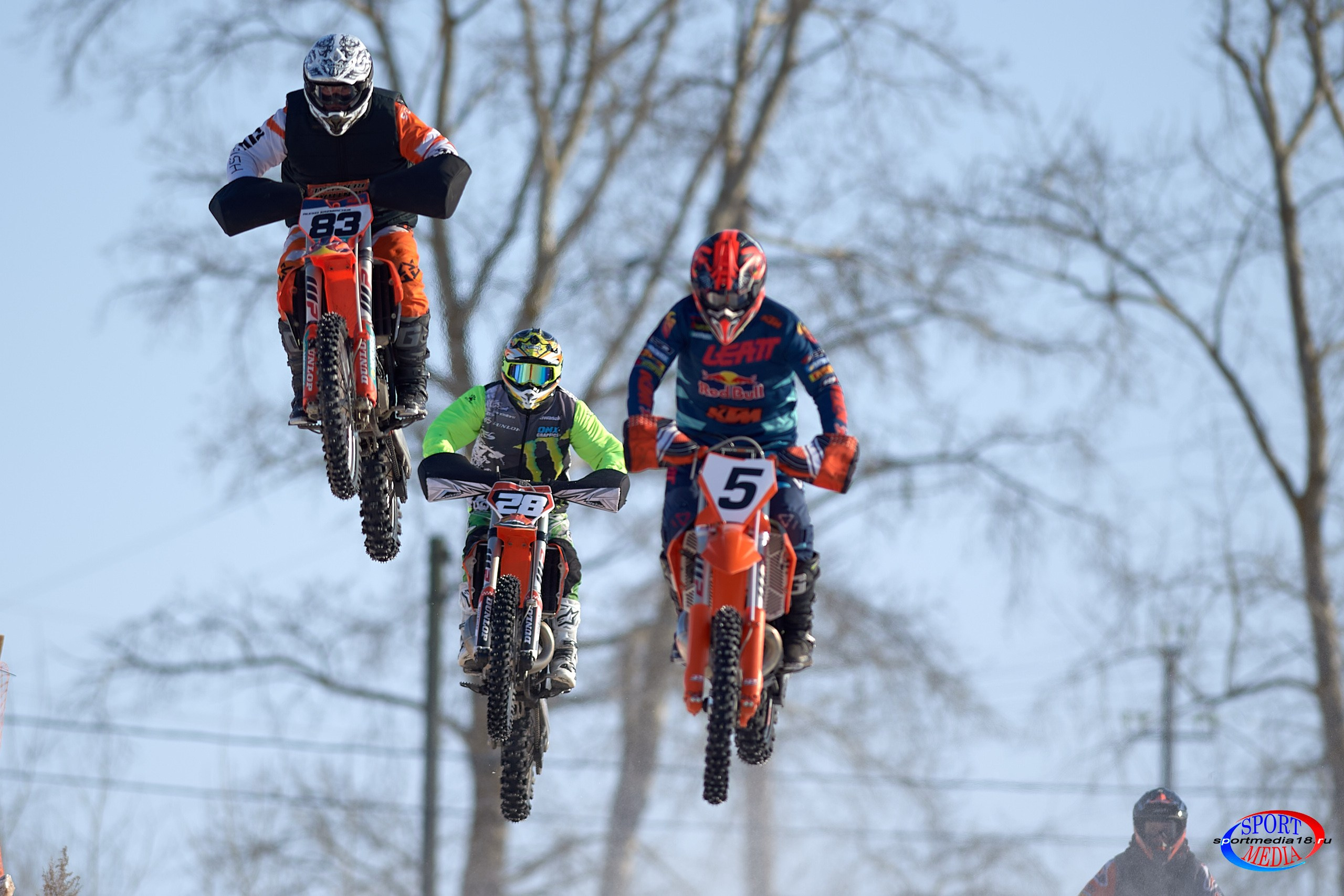 3 этап Кубка Удмуртской Республики по мотокроссу. Воткинск 23.02.2025. Спортивный репортажный фотограф в Ижевске Сергей Мерзляков
