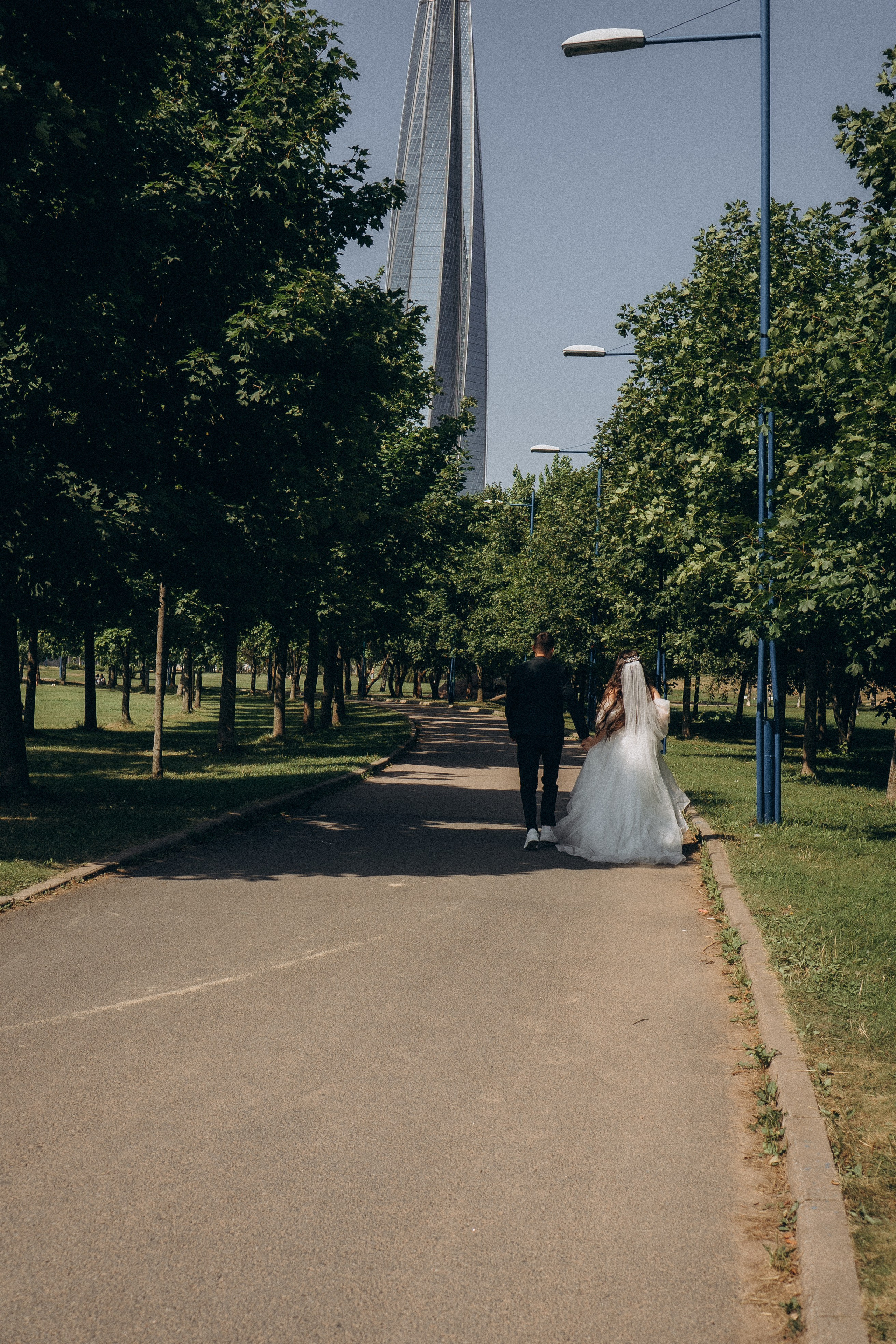 СВАДЕБНАЯ СЬЕМК В ПАРКЕ 300-ЛЕТИЯ. Профессиональный фотограф, Санкт-Петербург — Виктория Богомолова