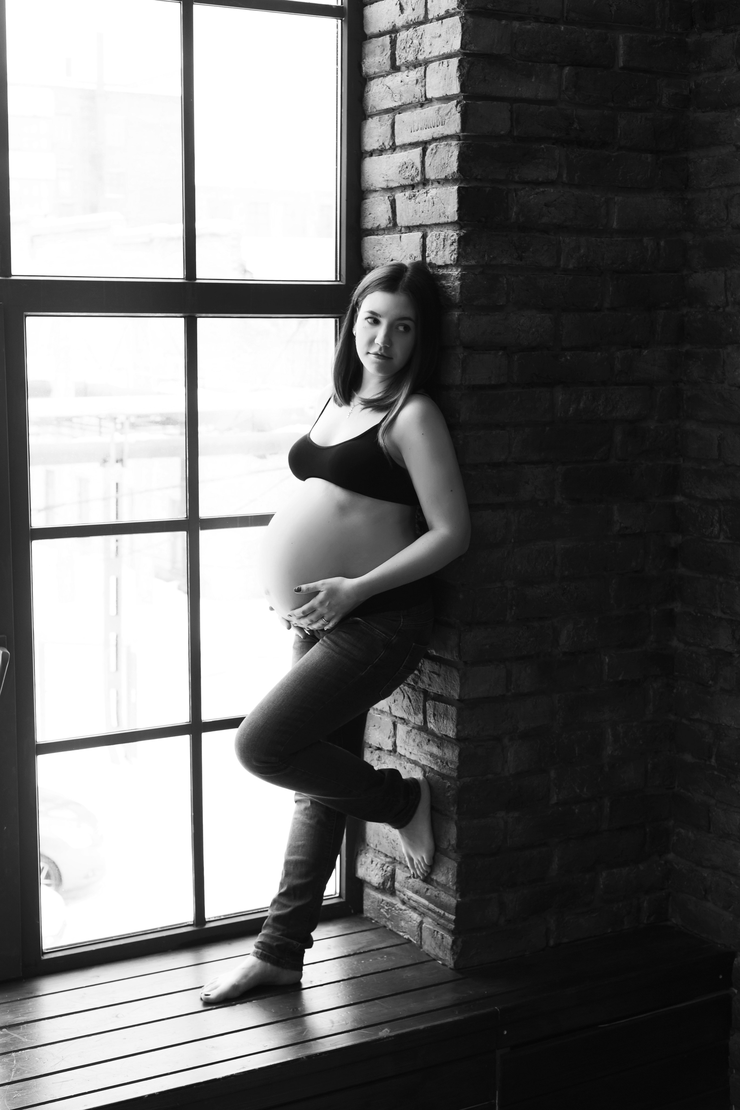 Съемка беременности в студии. Фотограф новорожденных и детский в Сергиевом Посаде Кругликова Юлия