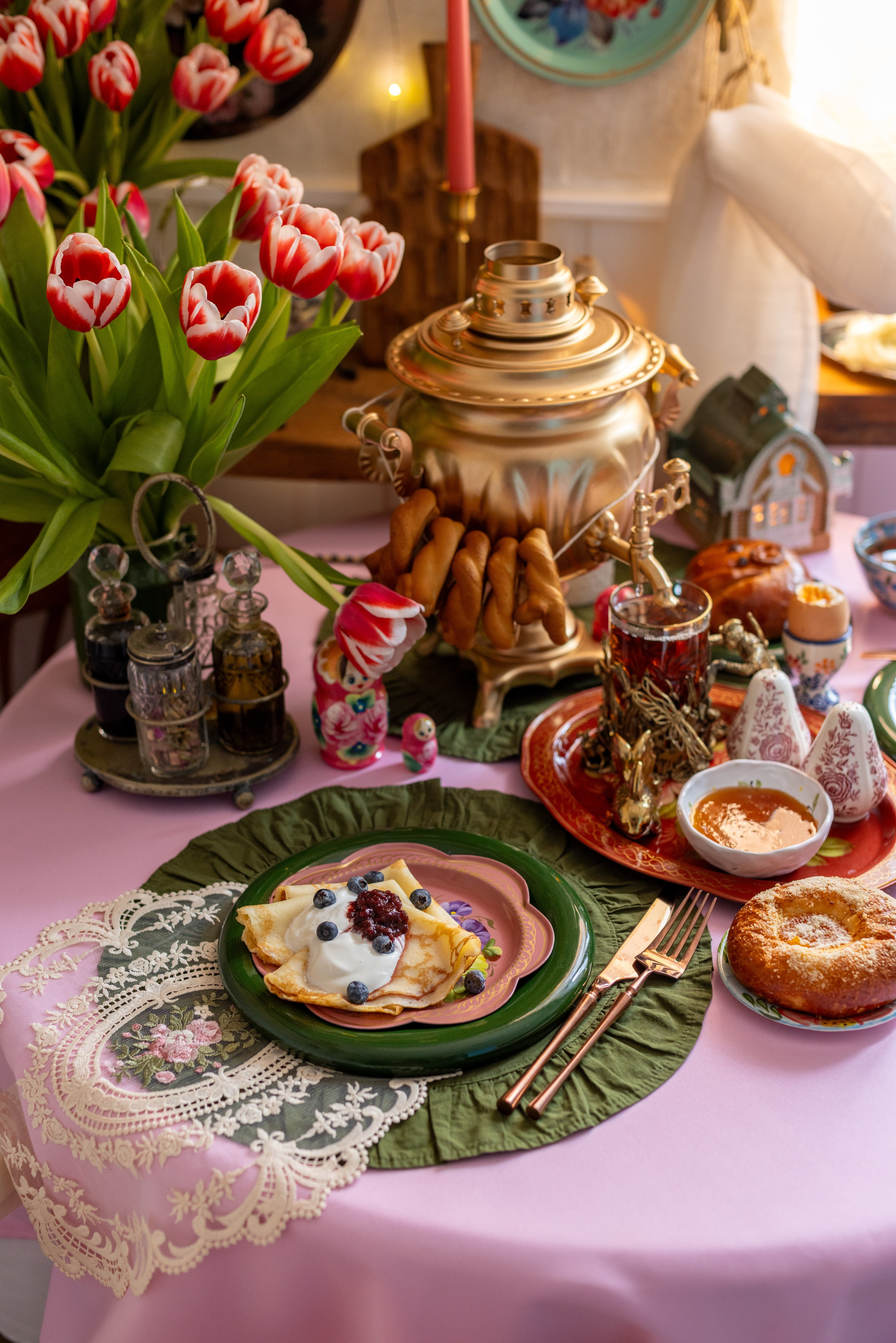 Стилизация в русском стиле. Юлия Космо — фуд-фотограф, предметный стилист, Москва