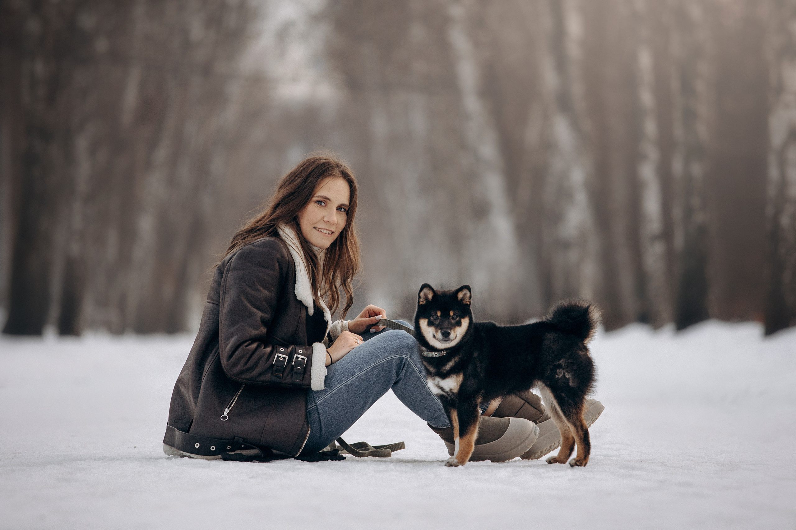 Дарья и Мики. Фотограф — Анималист | Санкт-Петербург