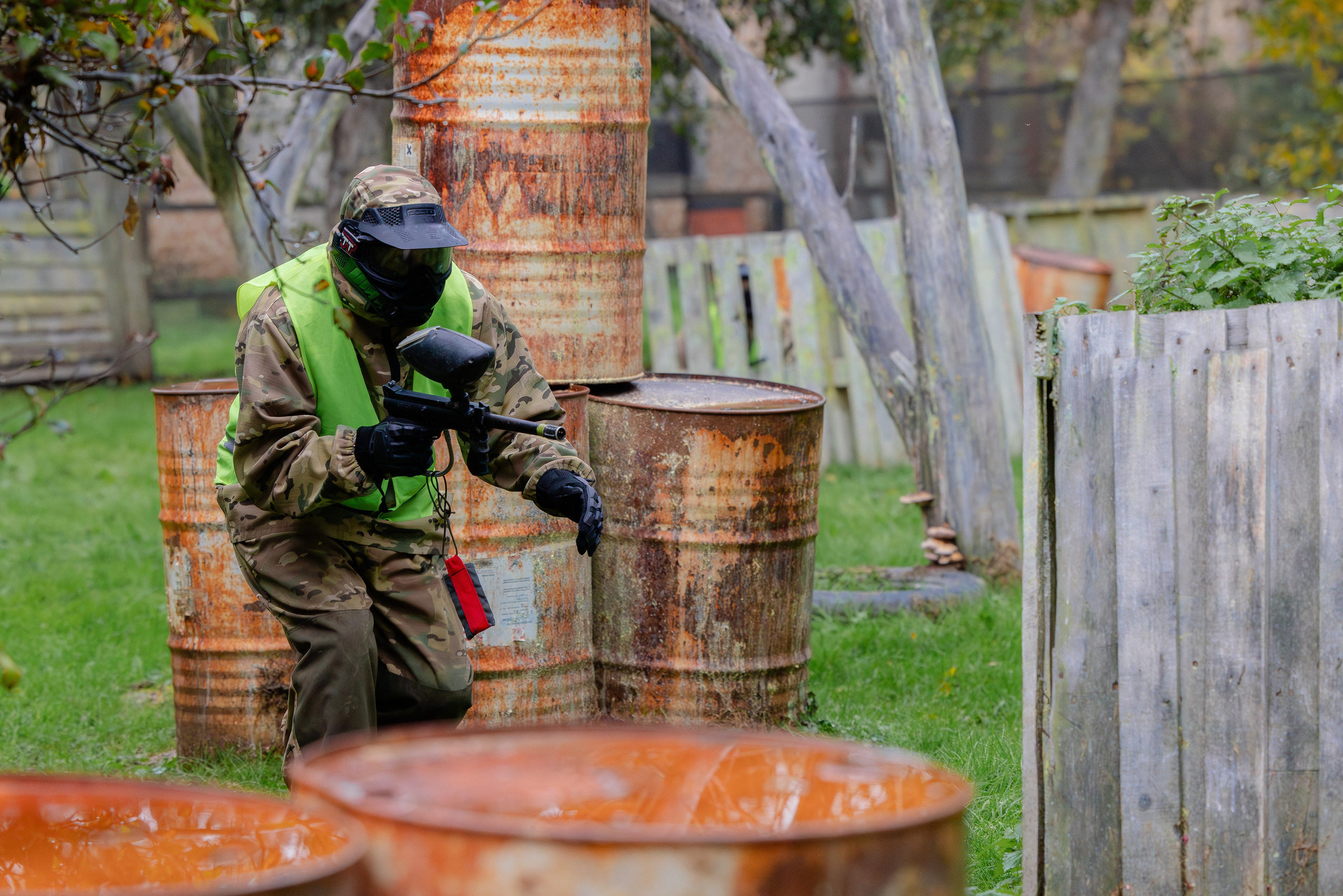 День рождения в пейнтбольном клубе Зарница. Фотограф и режиссер Московко Екатерина