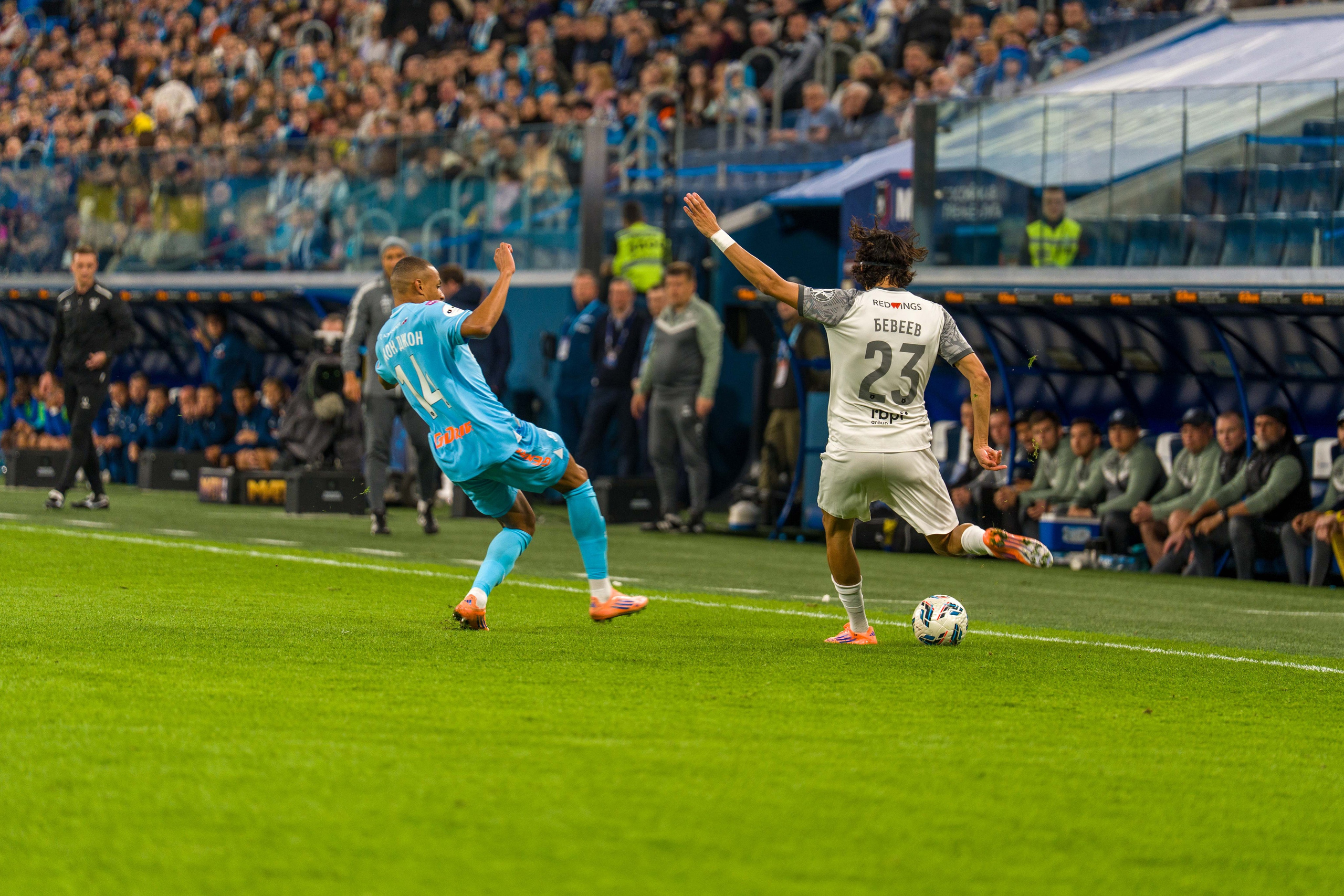 Zenit vs Baltika — RPL 2025/26 match gallery at Gazprom Arena | Anton Gauf. Sports Photographer in Saint Petersburg | Anton Hauff