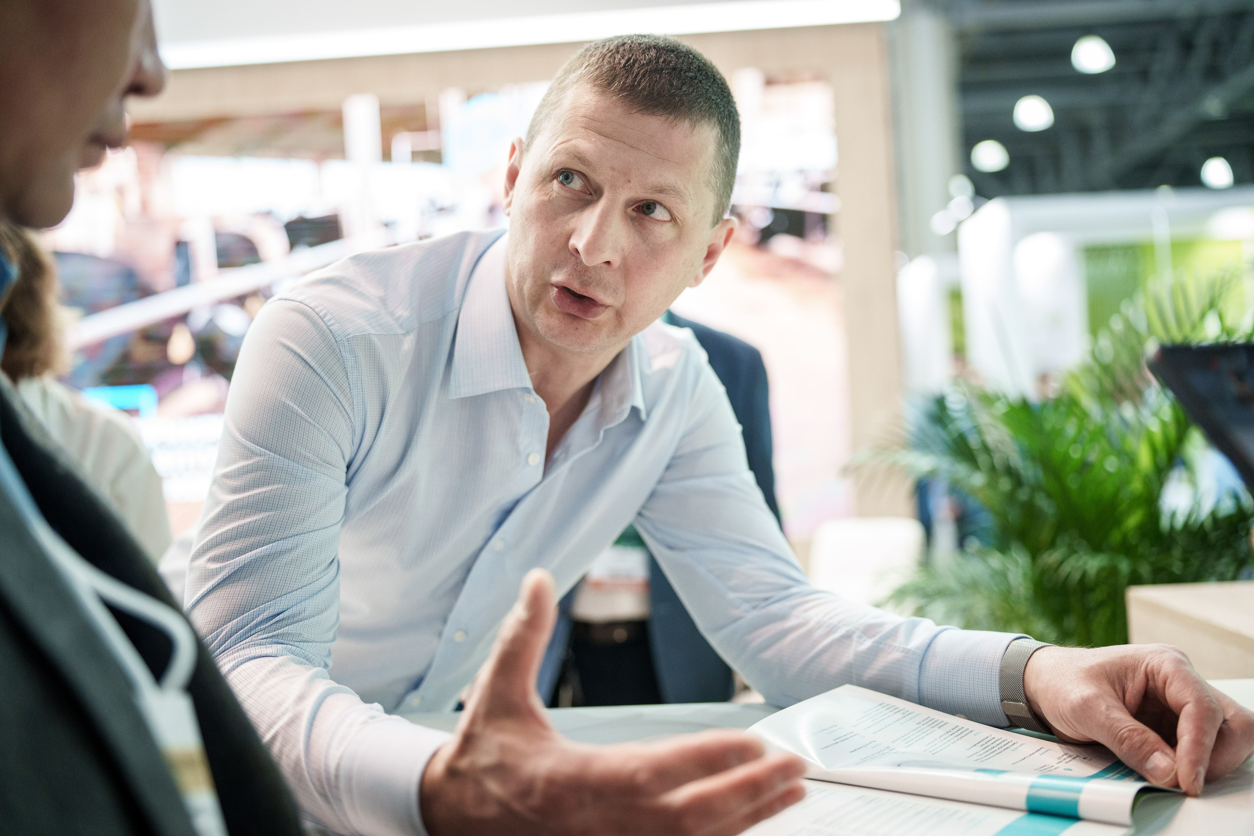 Стенд компании «Мустанг» на выставке Агрос-2024. Репортажный фотограф Сергей Сажин г. Ярославль