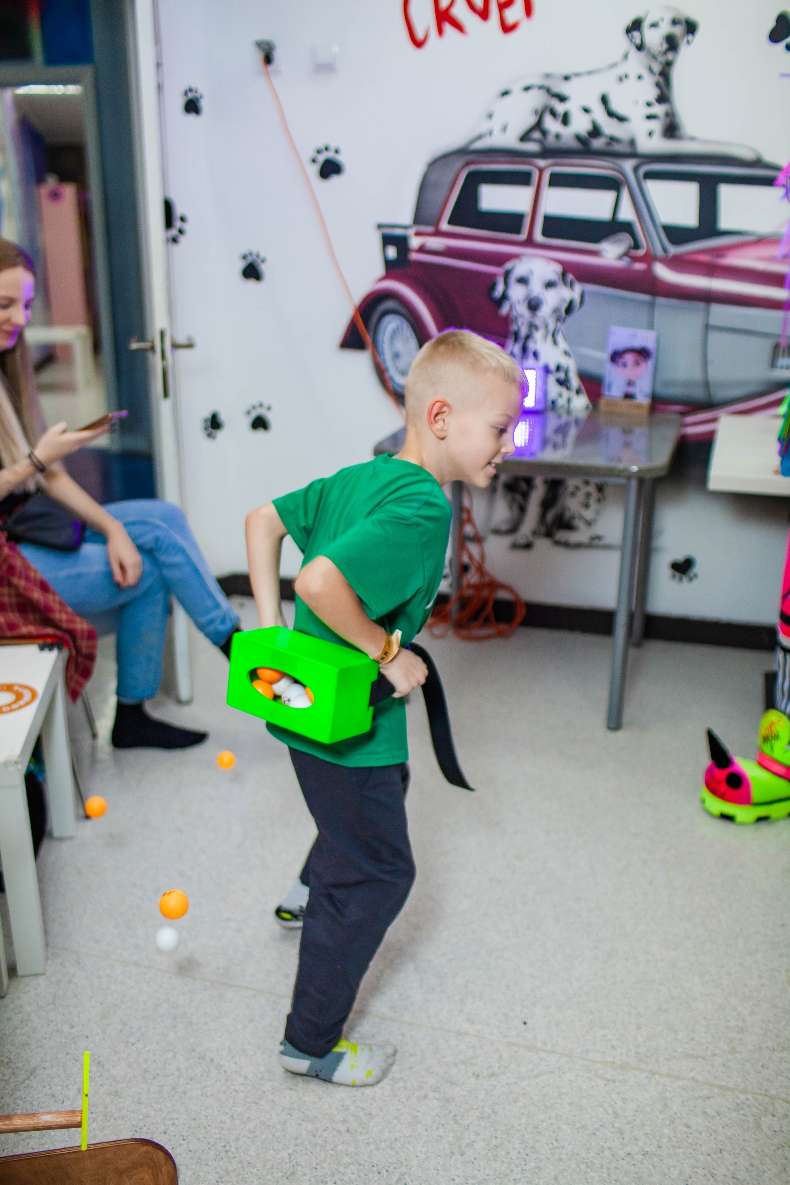 Неон Челендж День рождения Ярослава. Детский и семейный фотограф в Санкт-Петербурге Елизавета Сорокина
