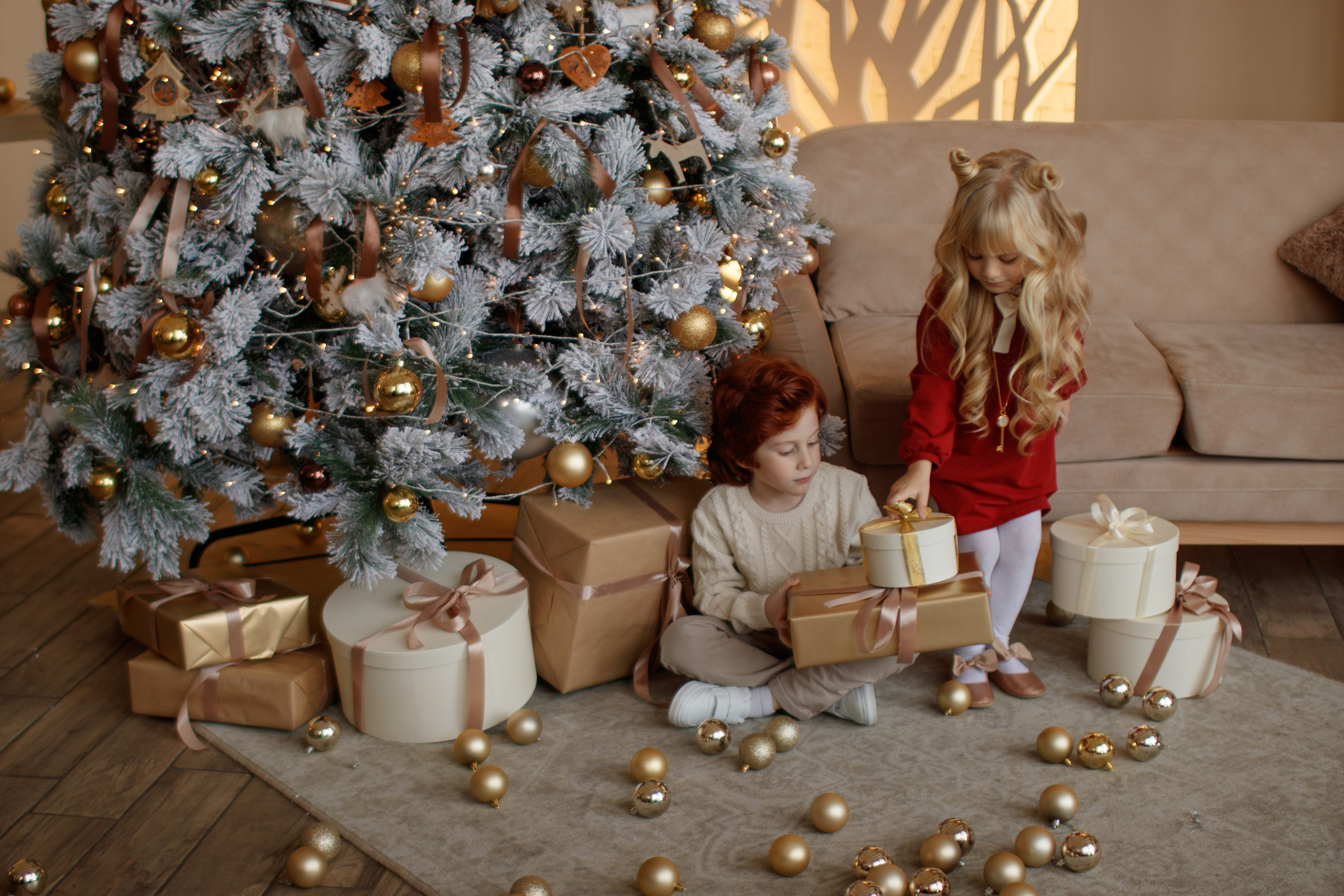 Новогодняя детская съёмка. Женский и семейный фотограф в Москве и Московской области Наталья Минт