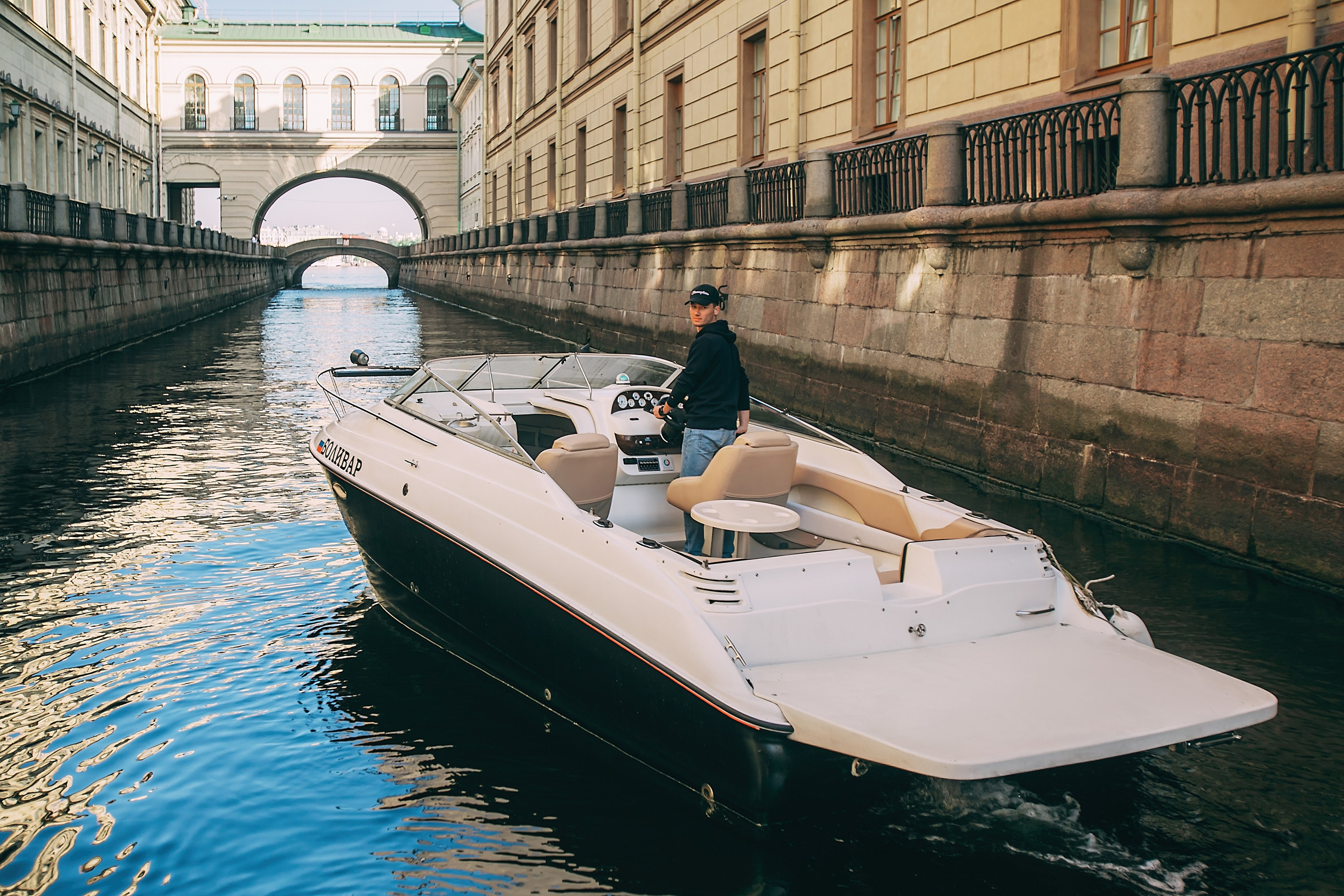Катер «Боливар». SPB Rent Boats|аренда катеров и теплоходов
