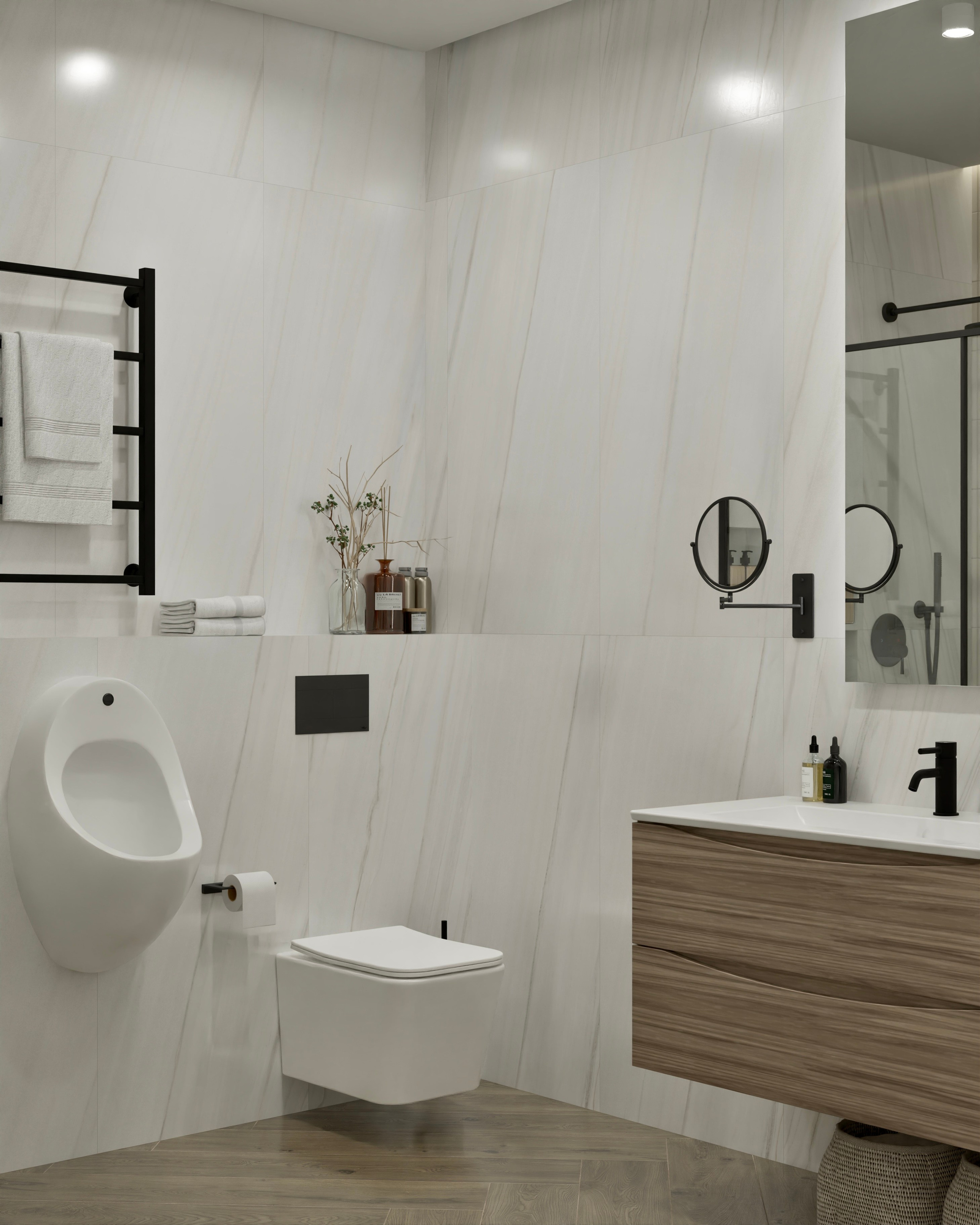 Двухкомнатная квартира — 57 м². DMDesign — студия дизайна интерьеров