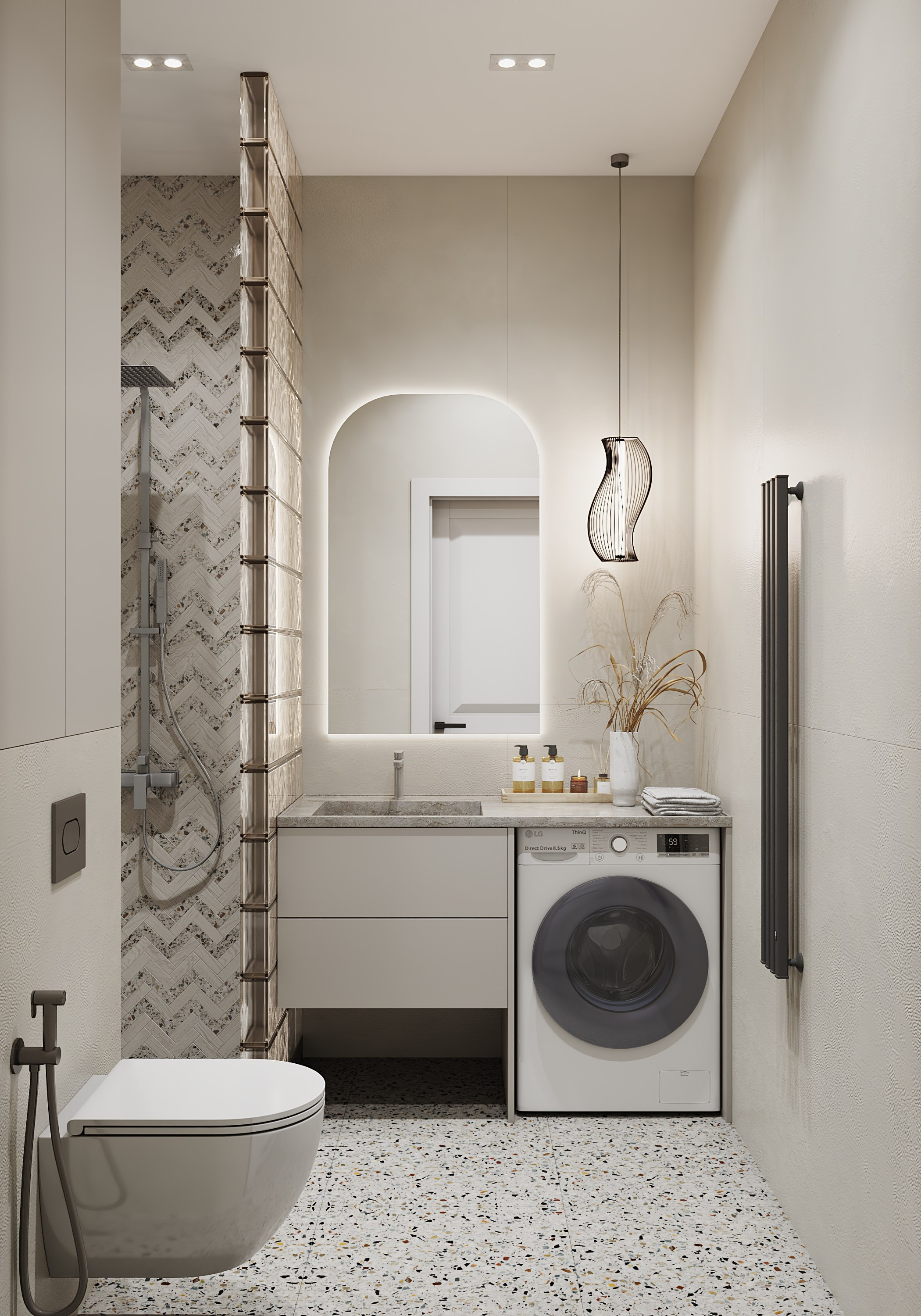 Москва, Фестивальная. Modern Muf студия дизайна интерьера