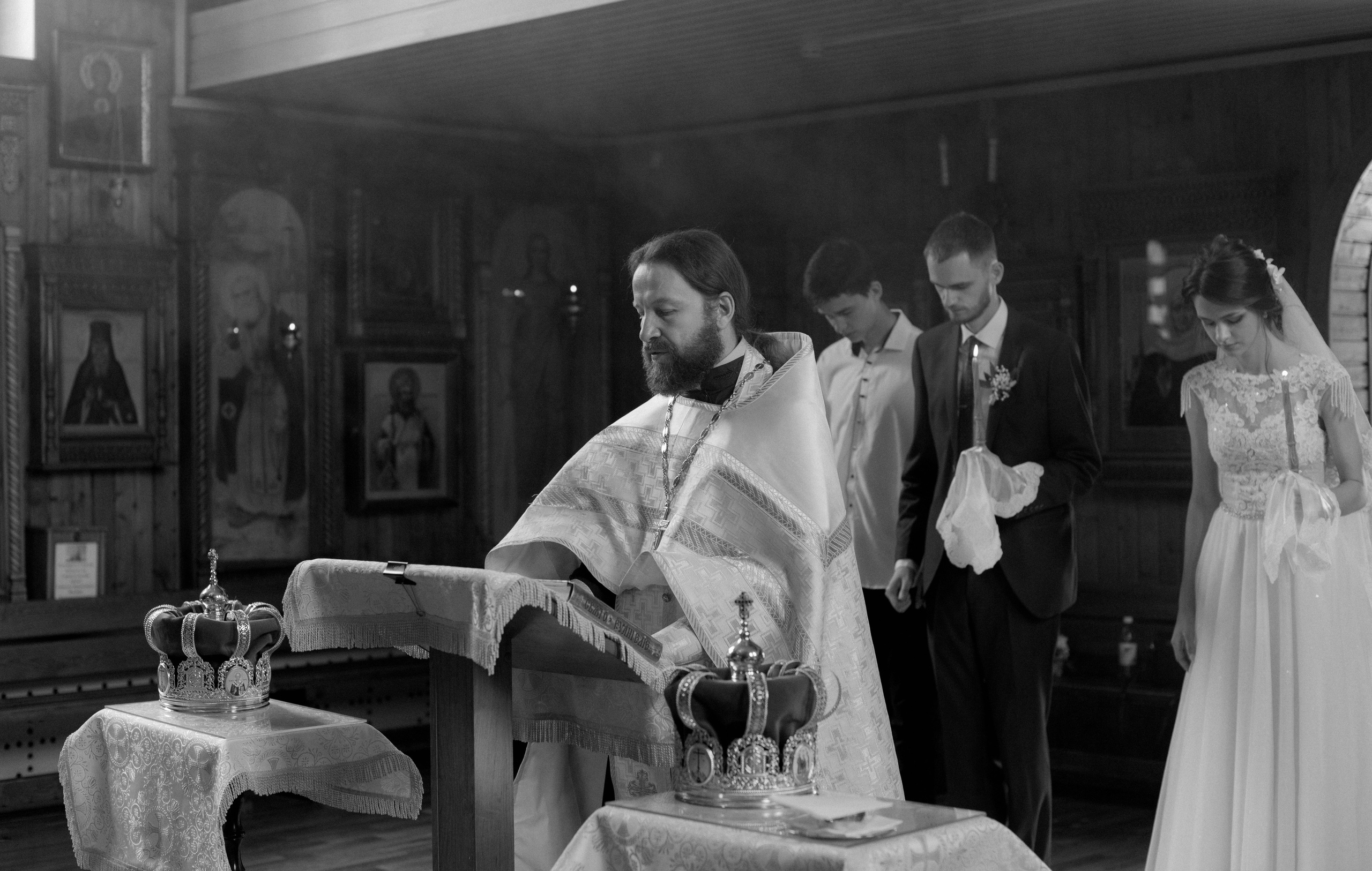 Венчание Никиты и Тони — Храм Иоанна Кронштадского. Свадебный и семейный фотограф Волгоград Москва