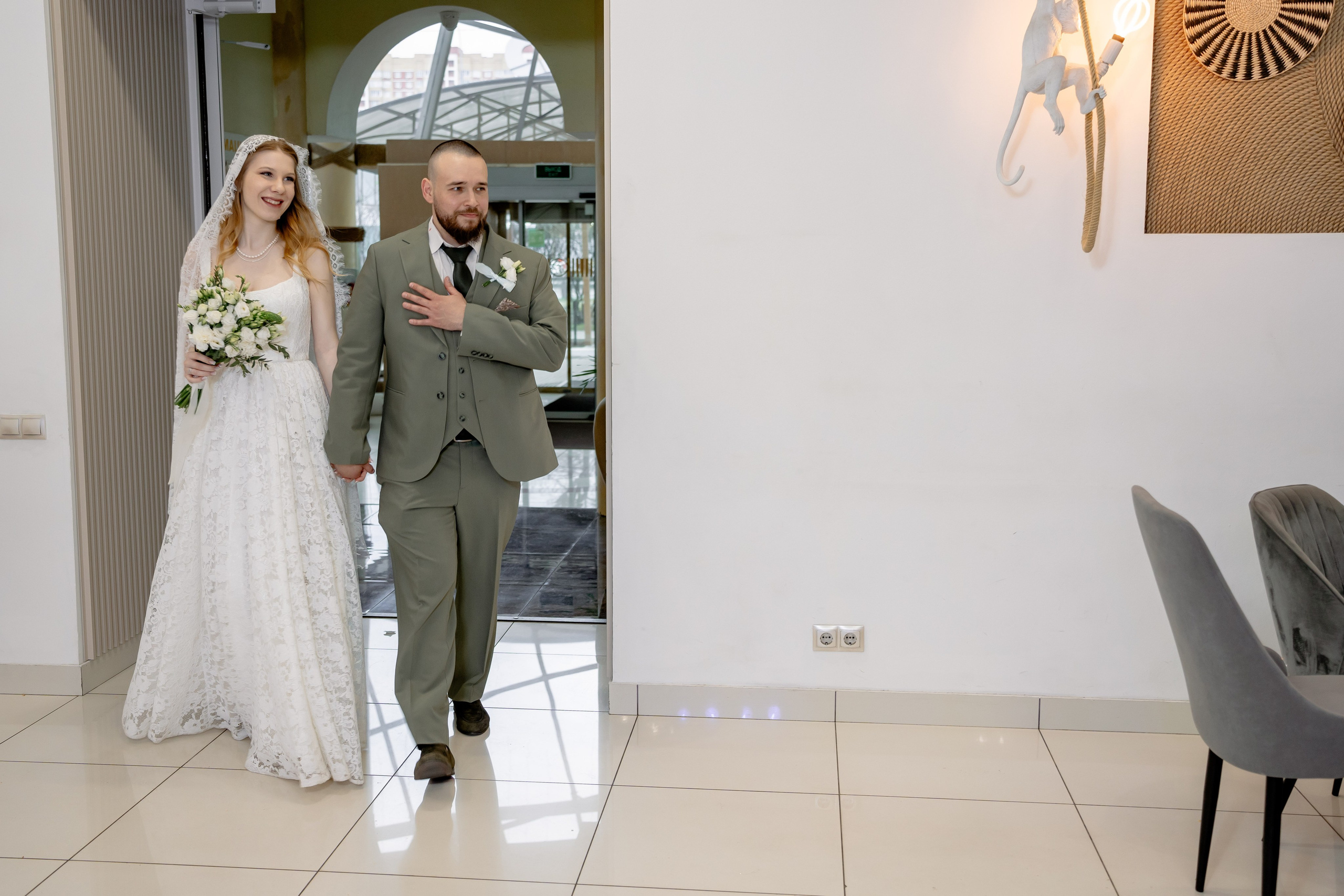 Ярослав и Дарья. Регистрация и банкет. Фотограф и видеограф в Москве и Московской области Мария Вишня