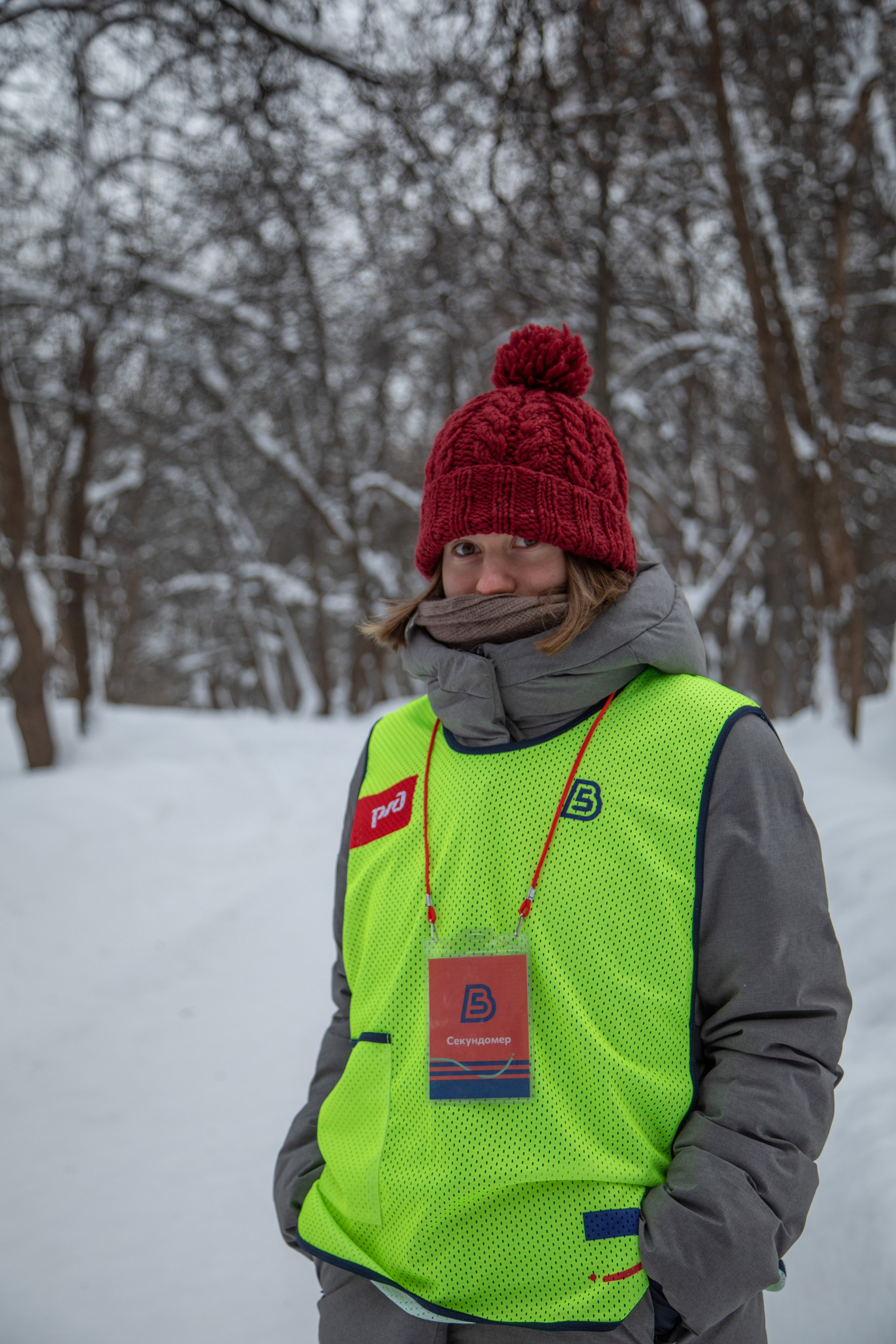 5 вёрст в Тушино, День влюбленных, 91 забег, 17 февраля 2024 г. Фотограф Сергей Ловкий
