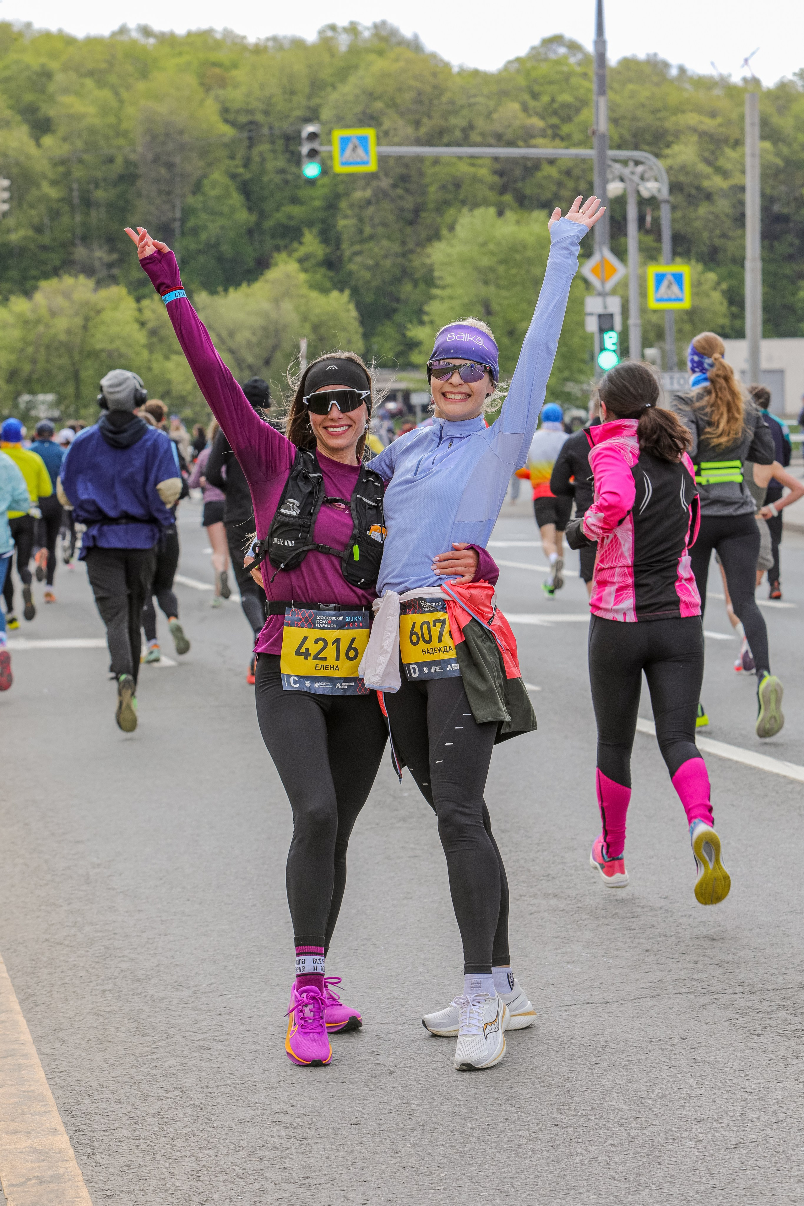 Московский полумарафон 27.04.25. Фотограф Сергей Ловкий