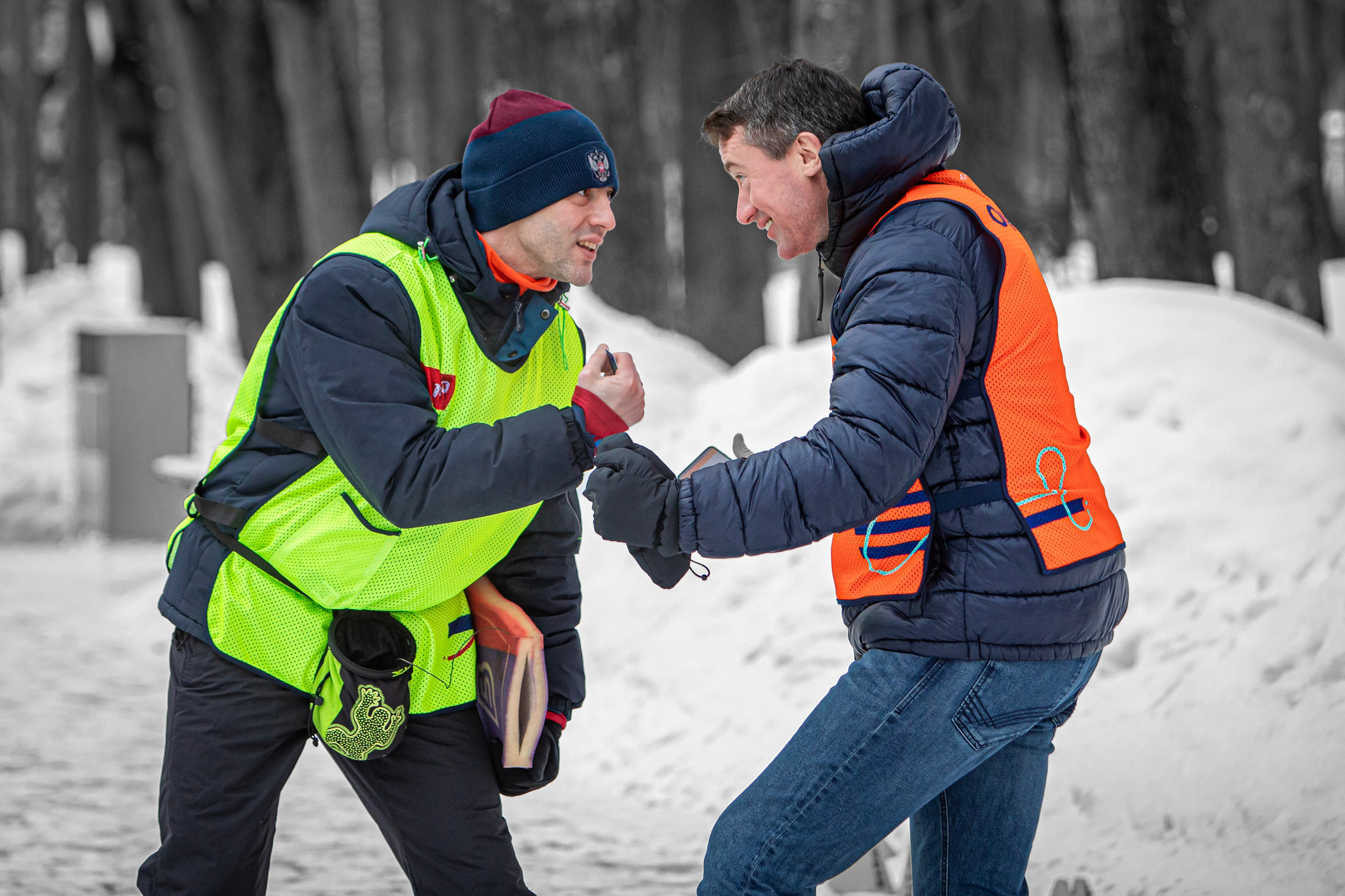 5 вёрст Химки, 89 забег, 3 февраля 2024 г. Фотограф Сергей Ловкий