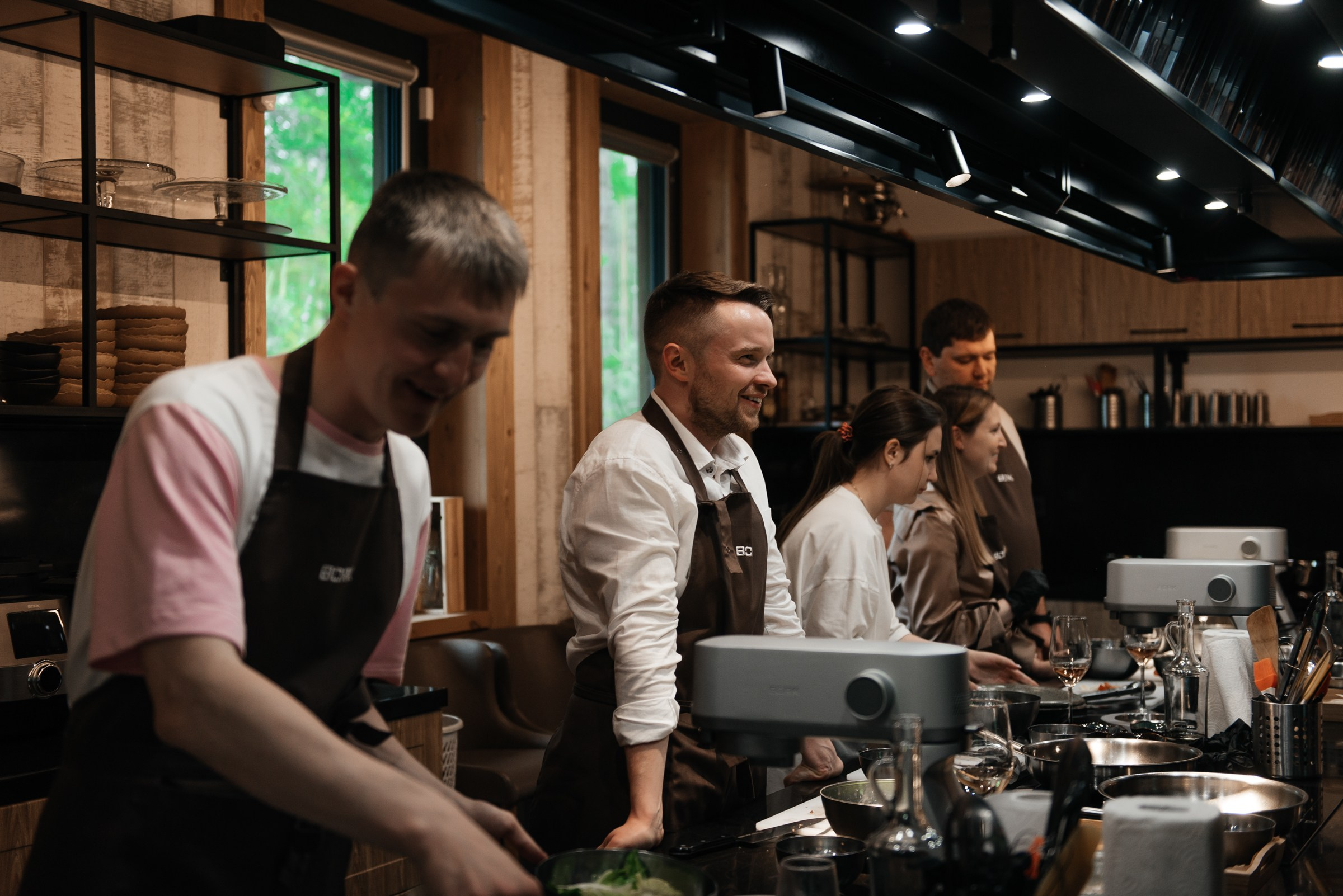 свадебный ужин в ресторане Чаща в Охта парке