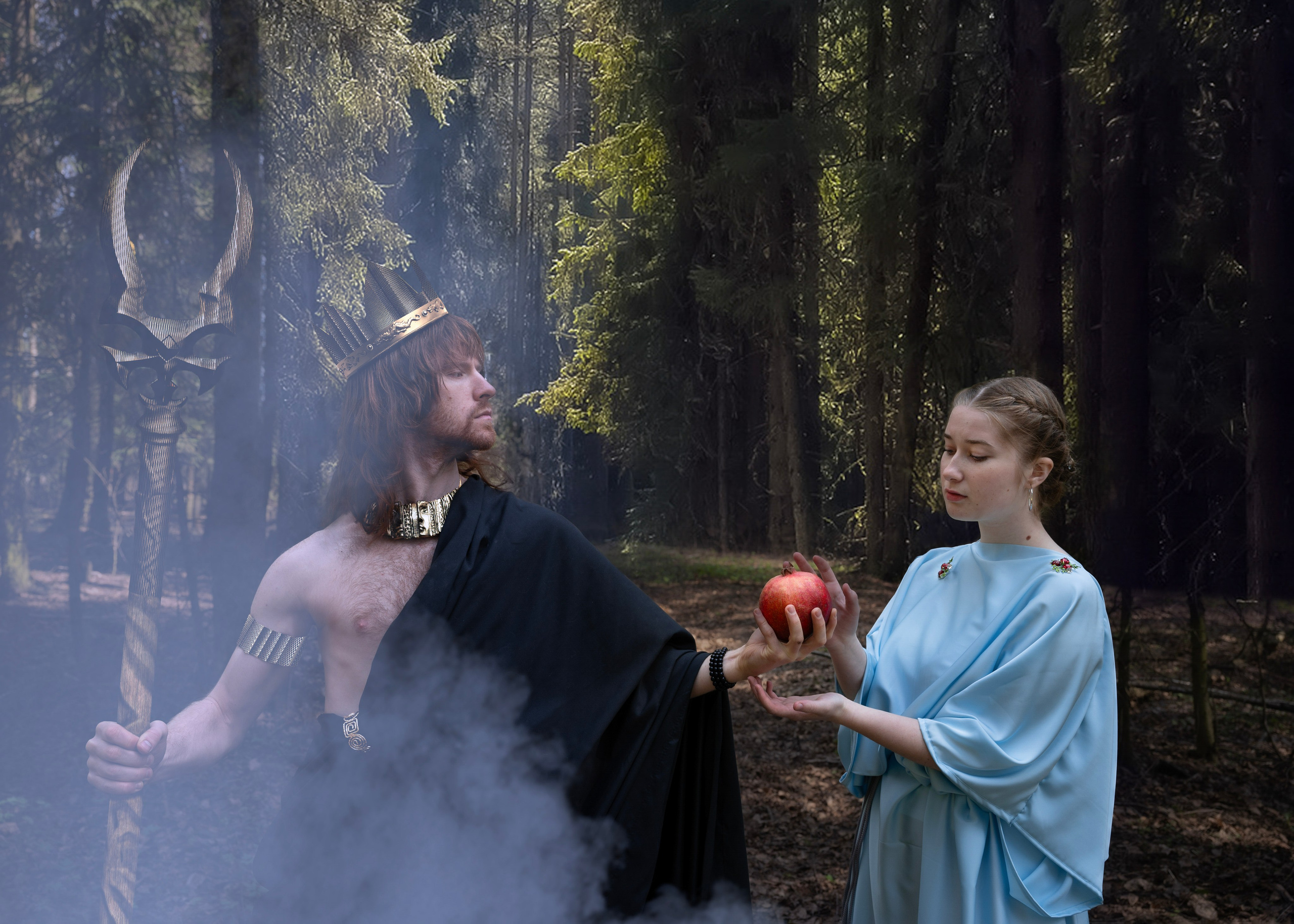 Времена Года. Деметра и Персефона. Анна Новосельцева. Индивидуальные фотосессии в Москве и М.О