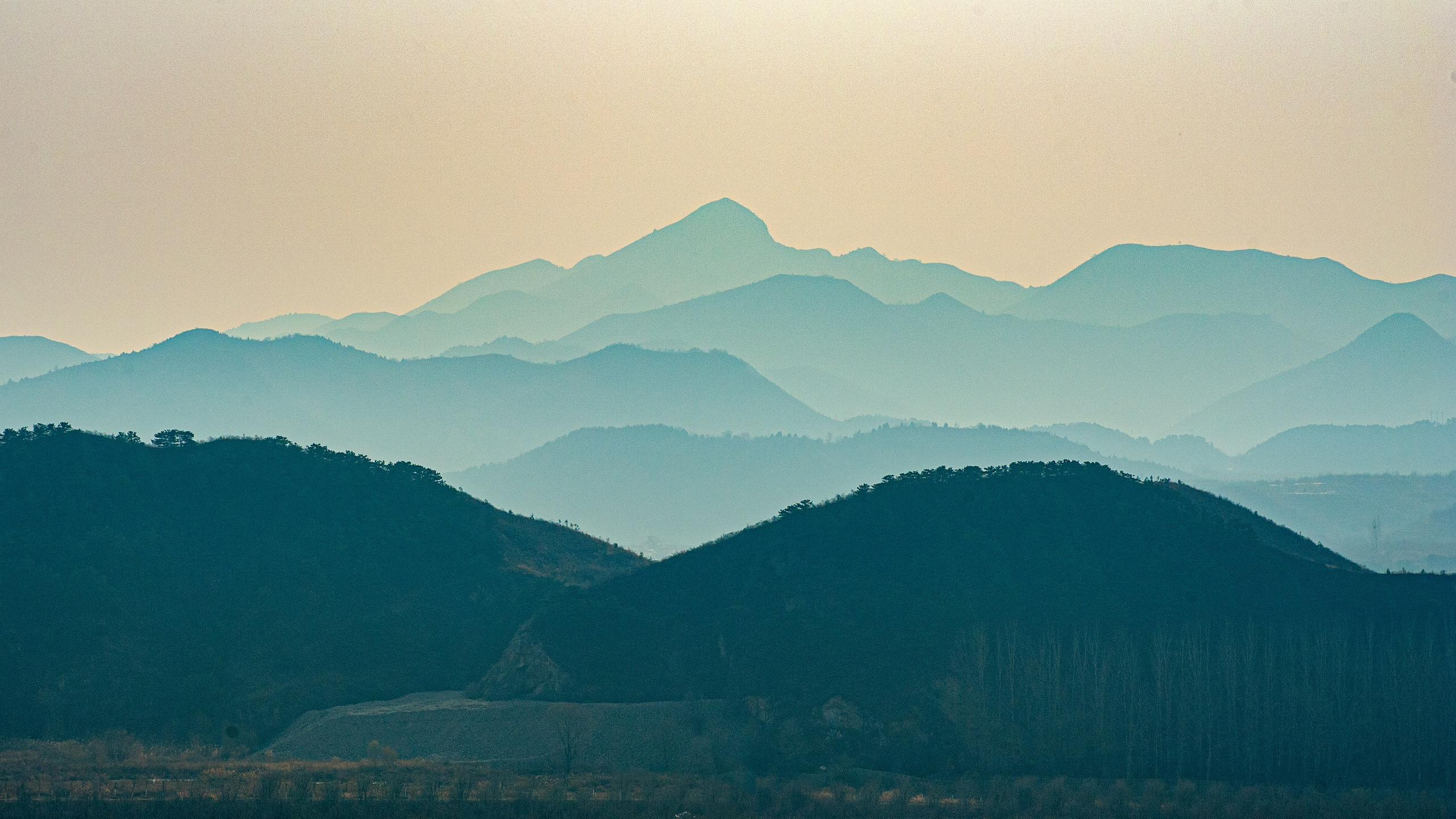 Осенний, горный пейзаж.