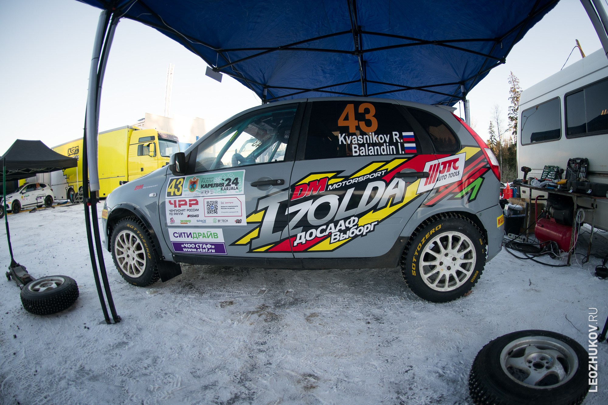 Rally Karelia 2024. Sports photographer Leonid Zhukov