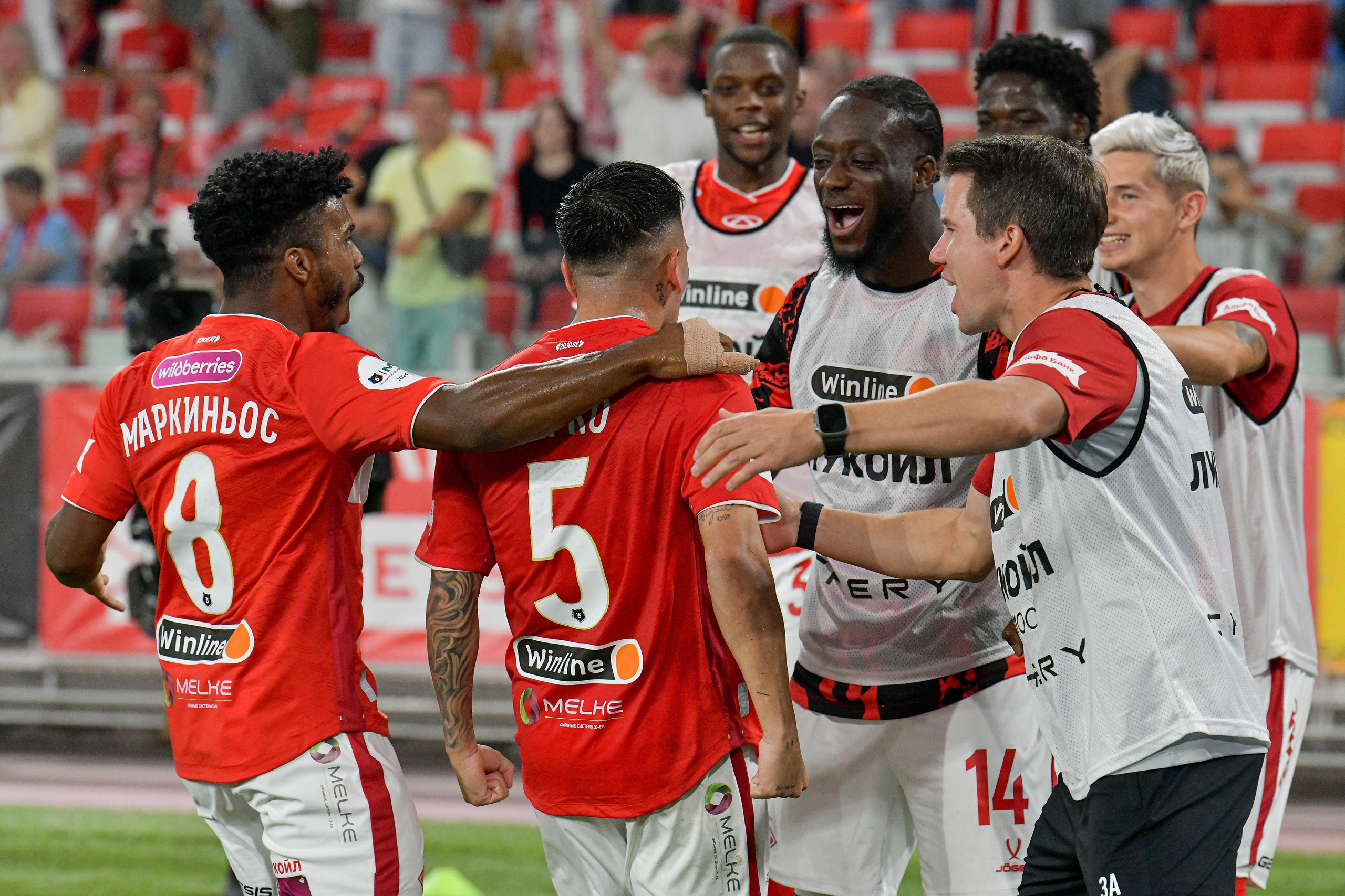 ФК «Спартак-Москва» — ФК «Рубин» 》1:0《 Чемпионат России по футболу. Российская Премьер-Лига. 7 тур. 31.08.2024 «Лукойл Арена» г. Москва. Свой взгляд через объектив