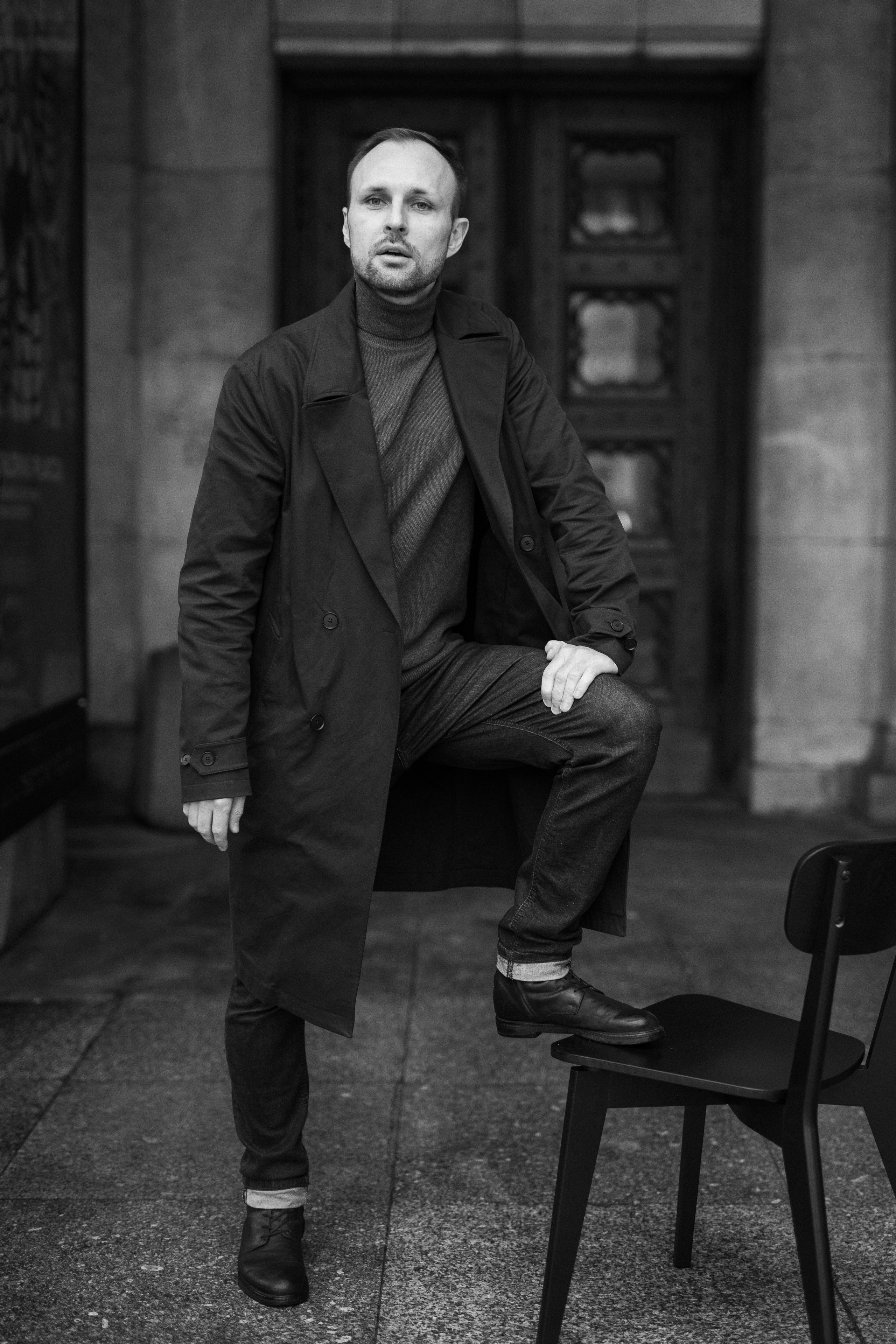 Gary, bw session. Portrait photographer in Minsk Slava Potalakh