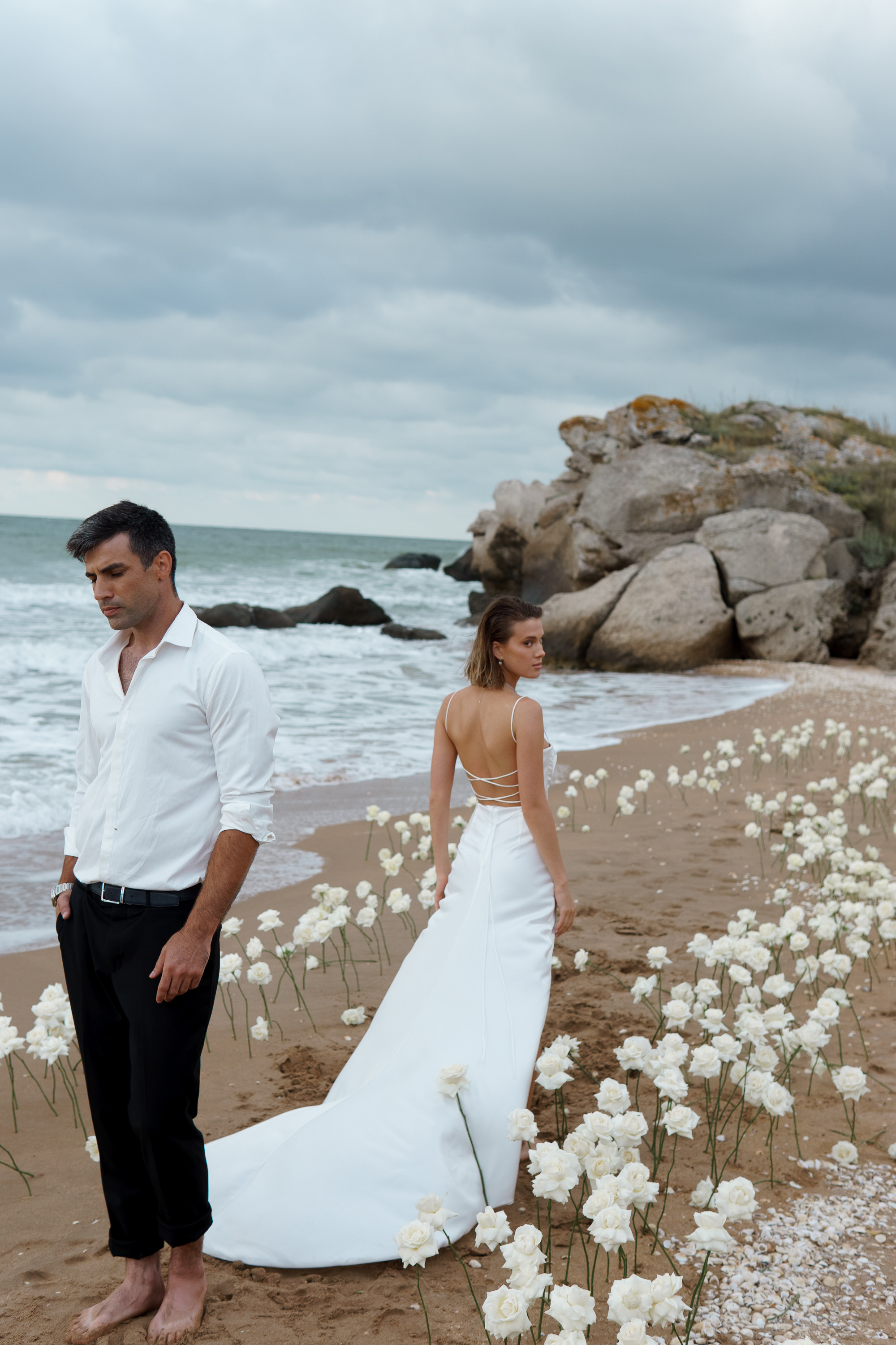 Берег Черного моря. Свадебный фотограф Корощенко Екатерина