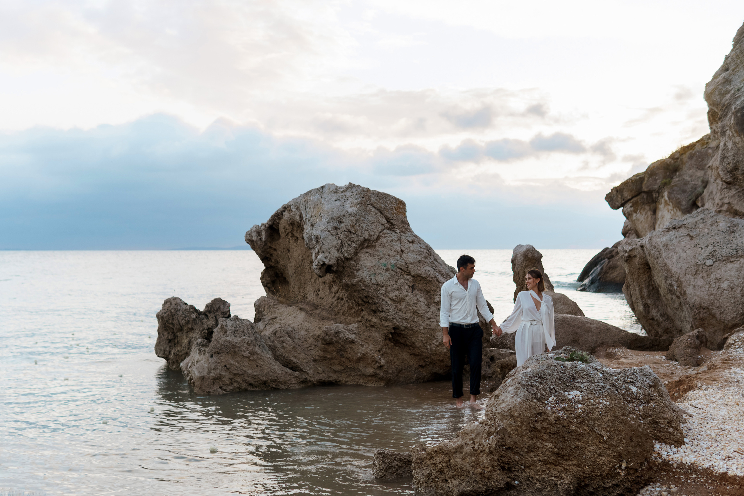 Берег Черного моря. Свадебный фотограф Корощенко Екатерина