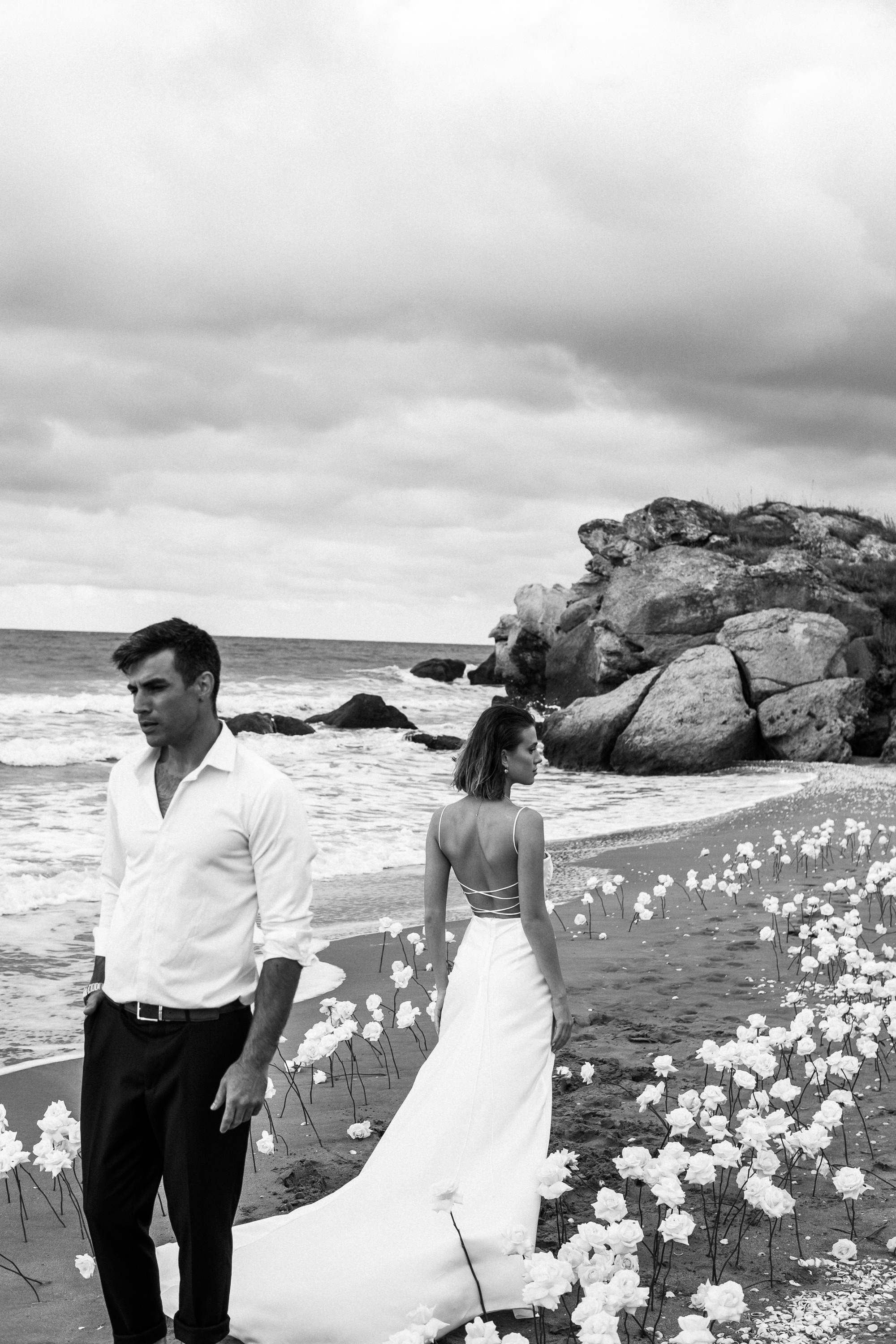 Берег Черного моря. Свадебный фотограф Корощенко Екатерина