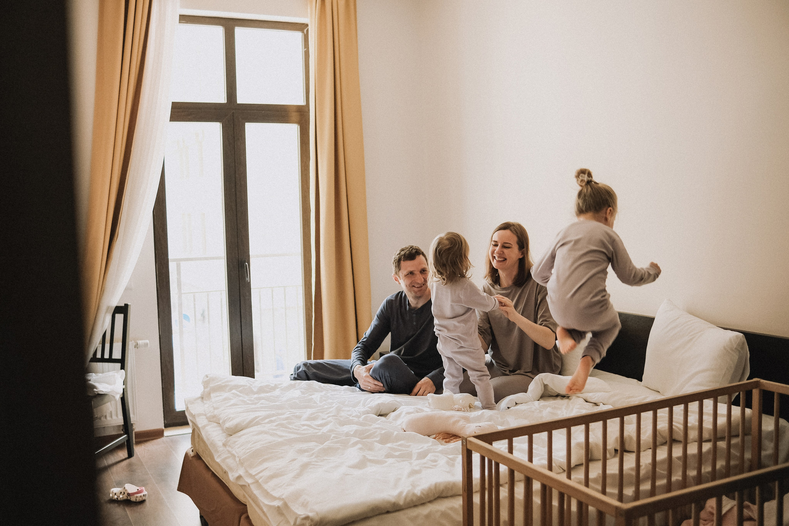 Семья Есении и Эмилии. Семейный фотограф Москва