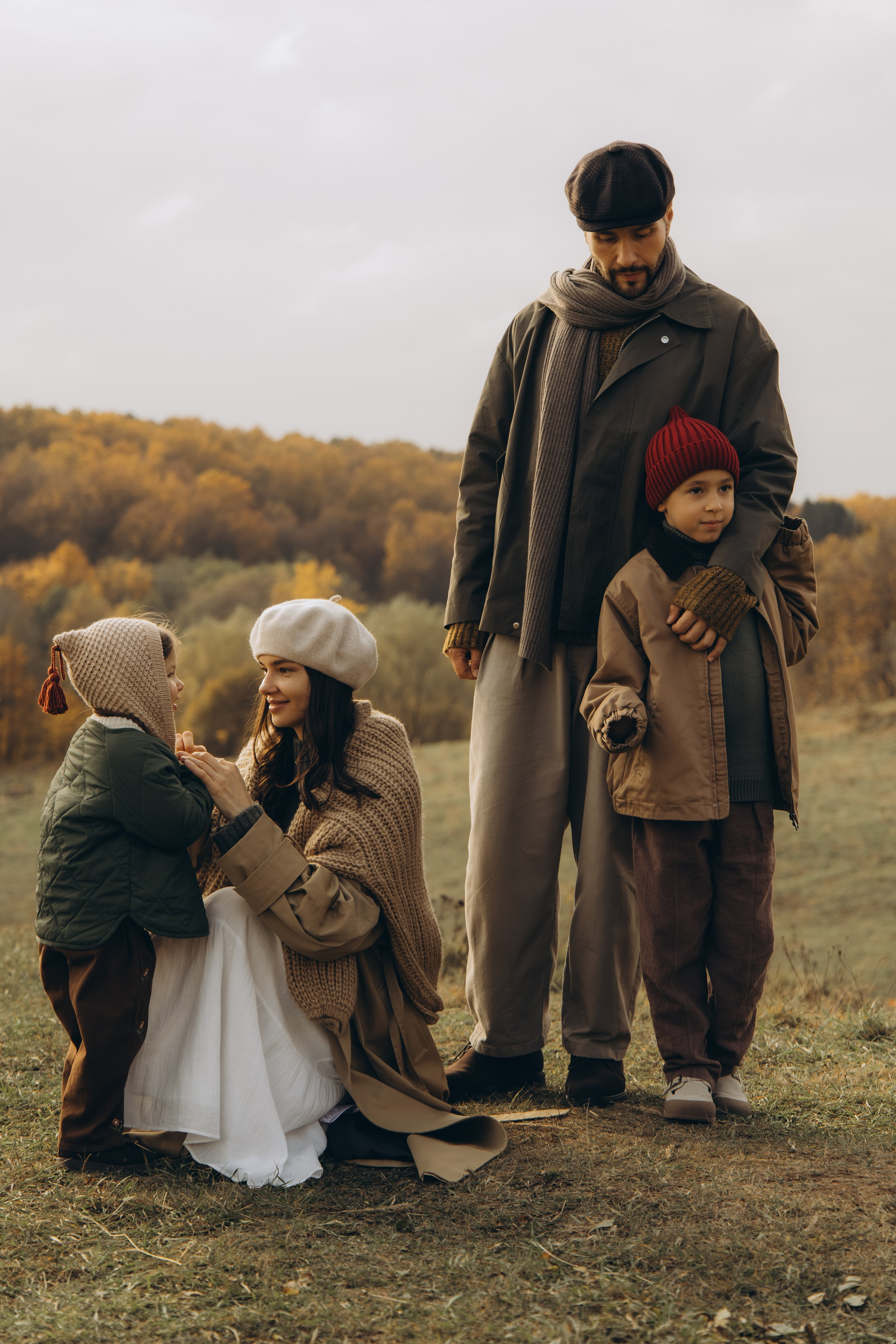 Теплая осенняя история. Семейный фотограф в Москве Лоншакова Кристина