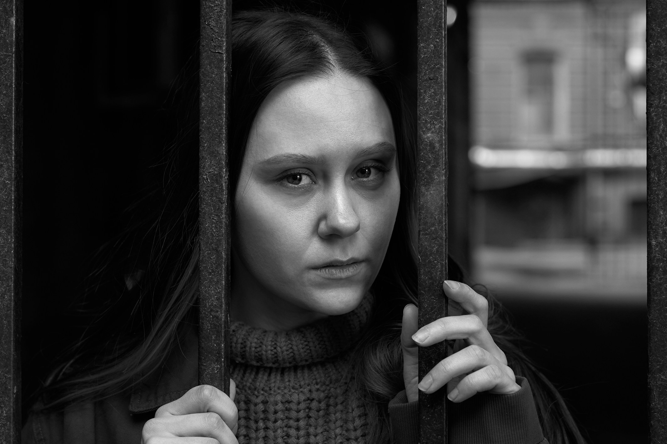 Полина (портрет, город). Фотограф в Москве. Александр Луппов