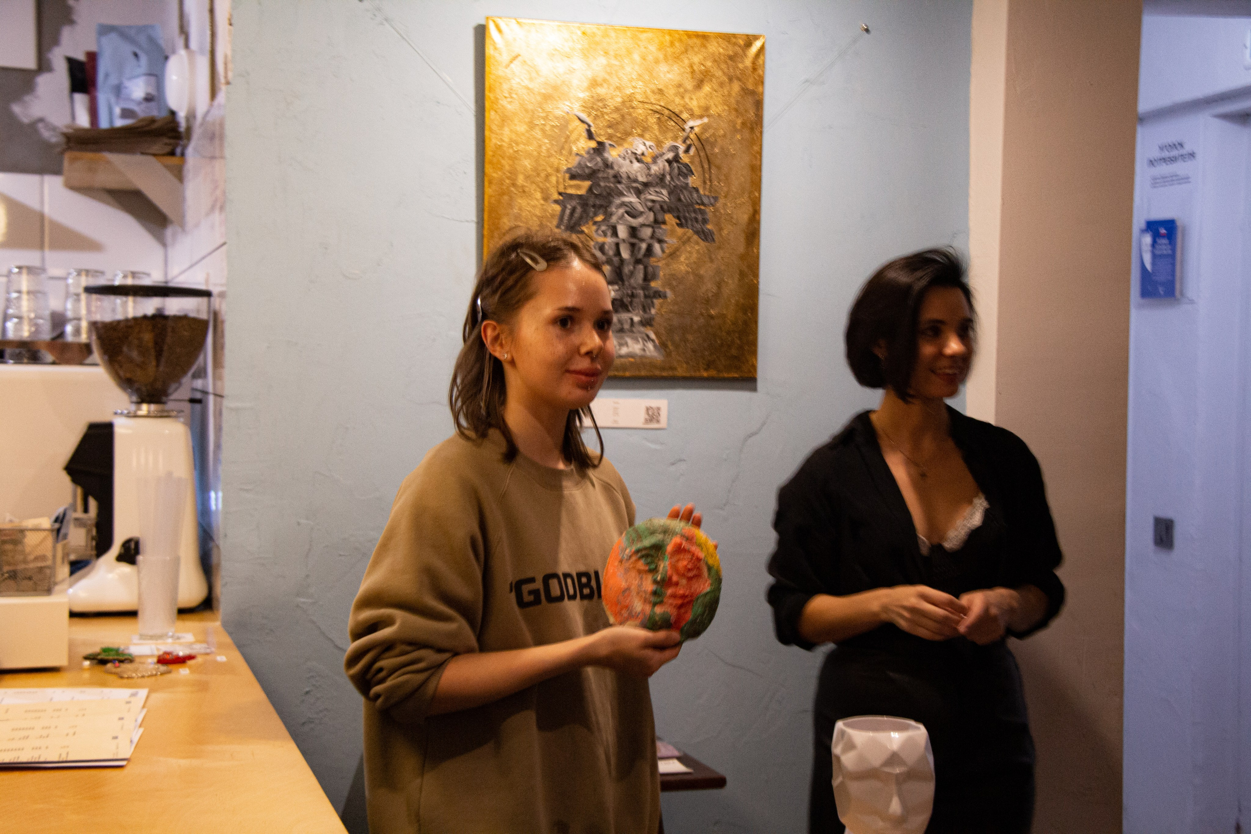 Кофейня Катартика, открытие выставки «Мистика» 3.10.2024. Janie valde | visual artist