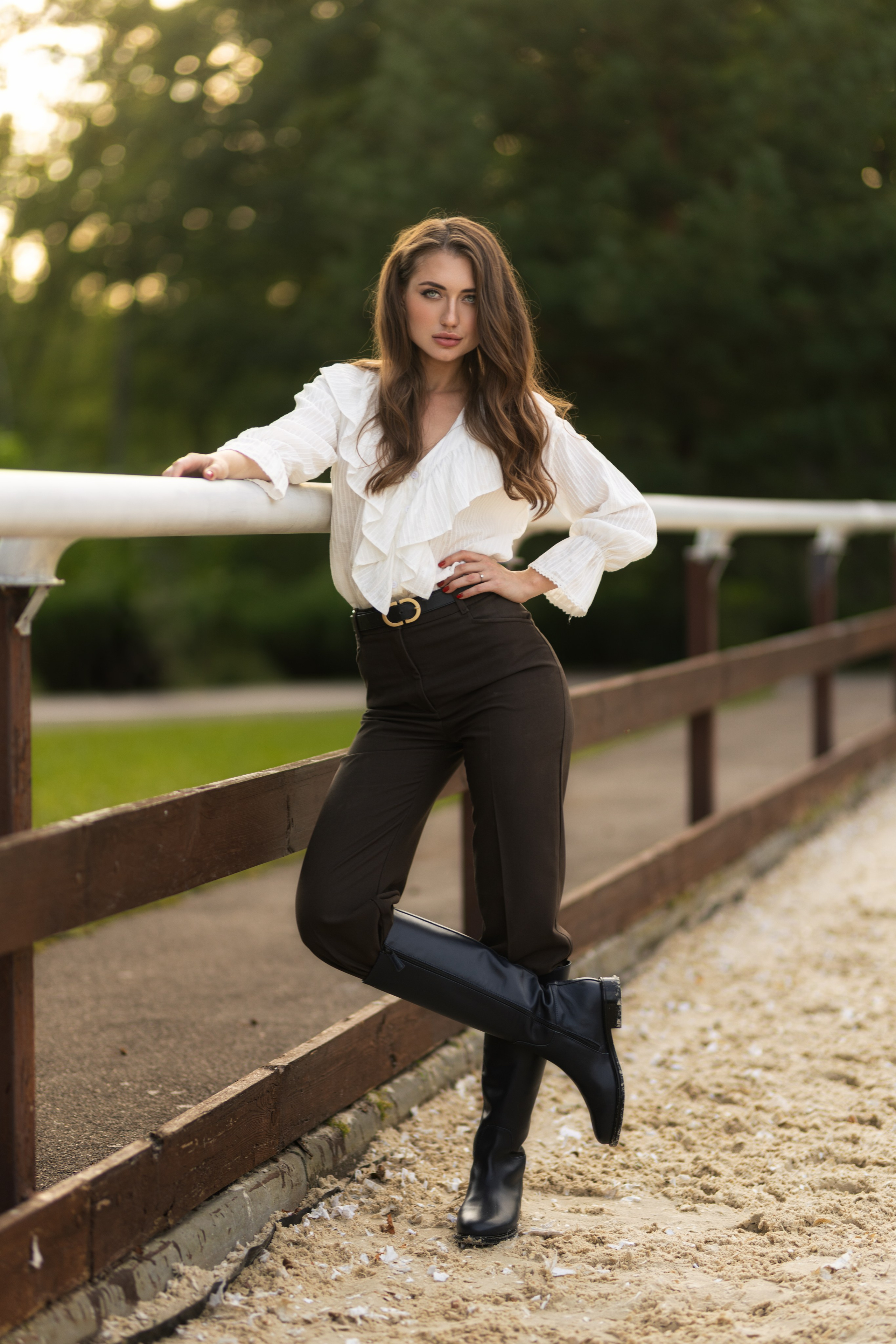 Фотосессия с лошадью для Анастасии в формате для «себя». Дмитрий Шульгин, портретный фотограф в Воронеже