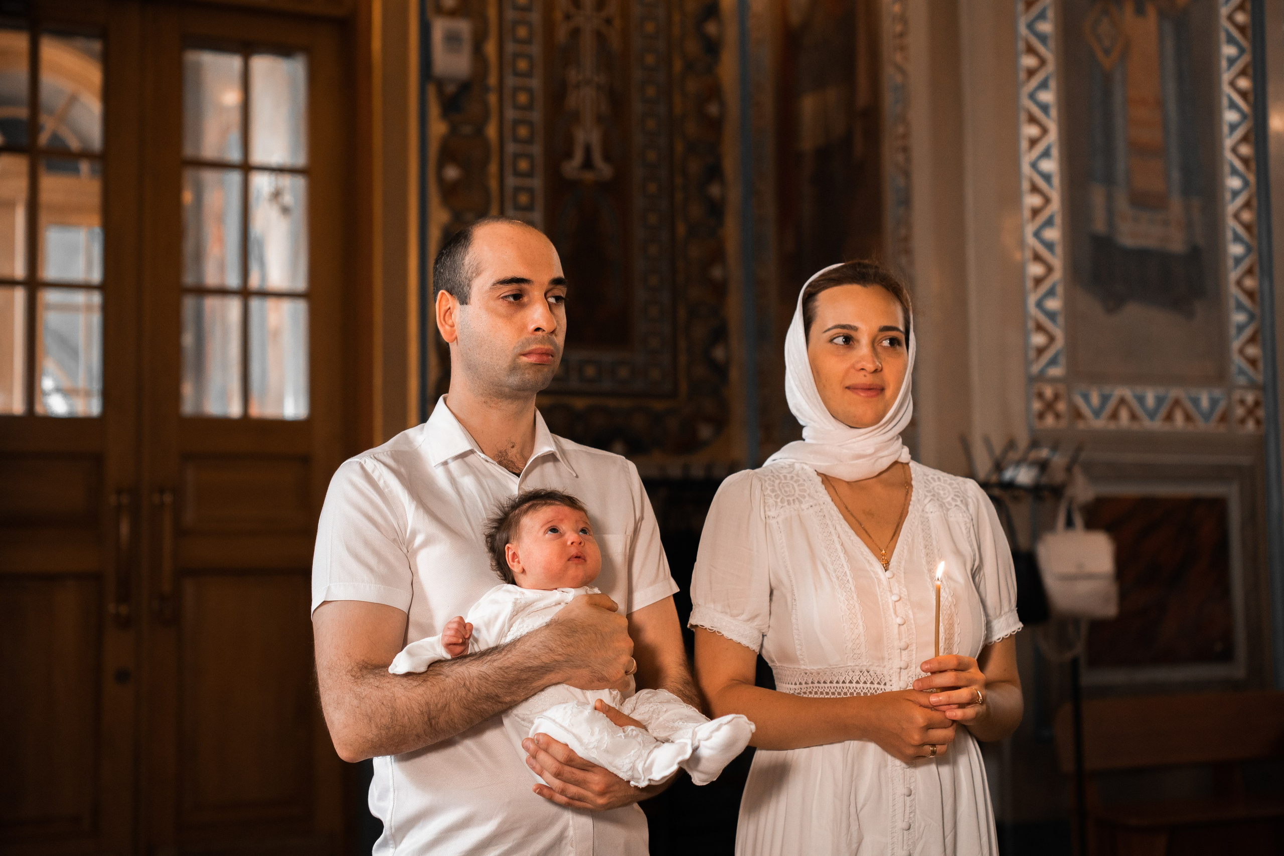Крещение в Храме Сергия Радонежского Нижний Новгород. Фотограф на крещение и венчание в Нижнем Новгороде.Свадебный Фотограф