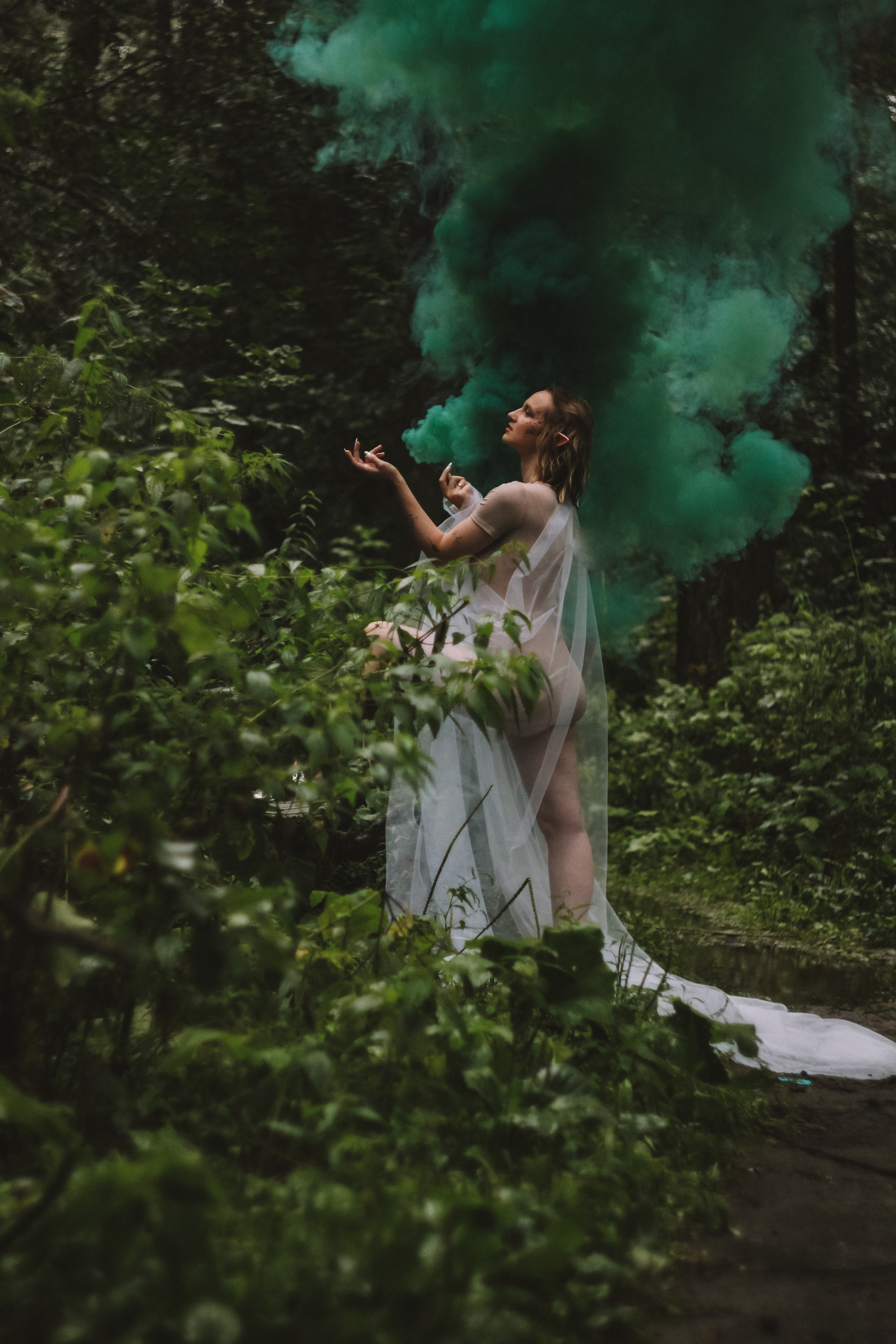 Эльфийский лес. Семейный фотодуэт Ирина и Николай Власьевы. Фотосессии в Новосибирске