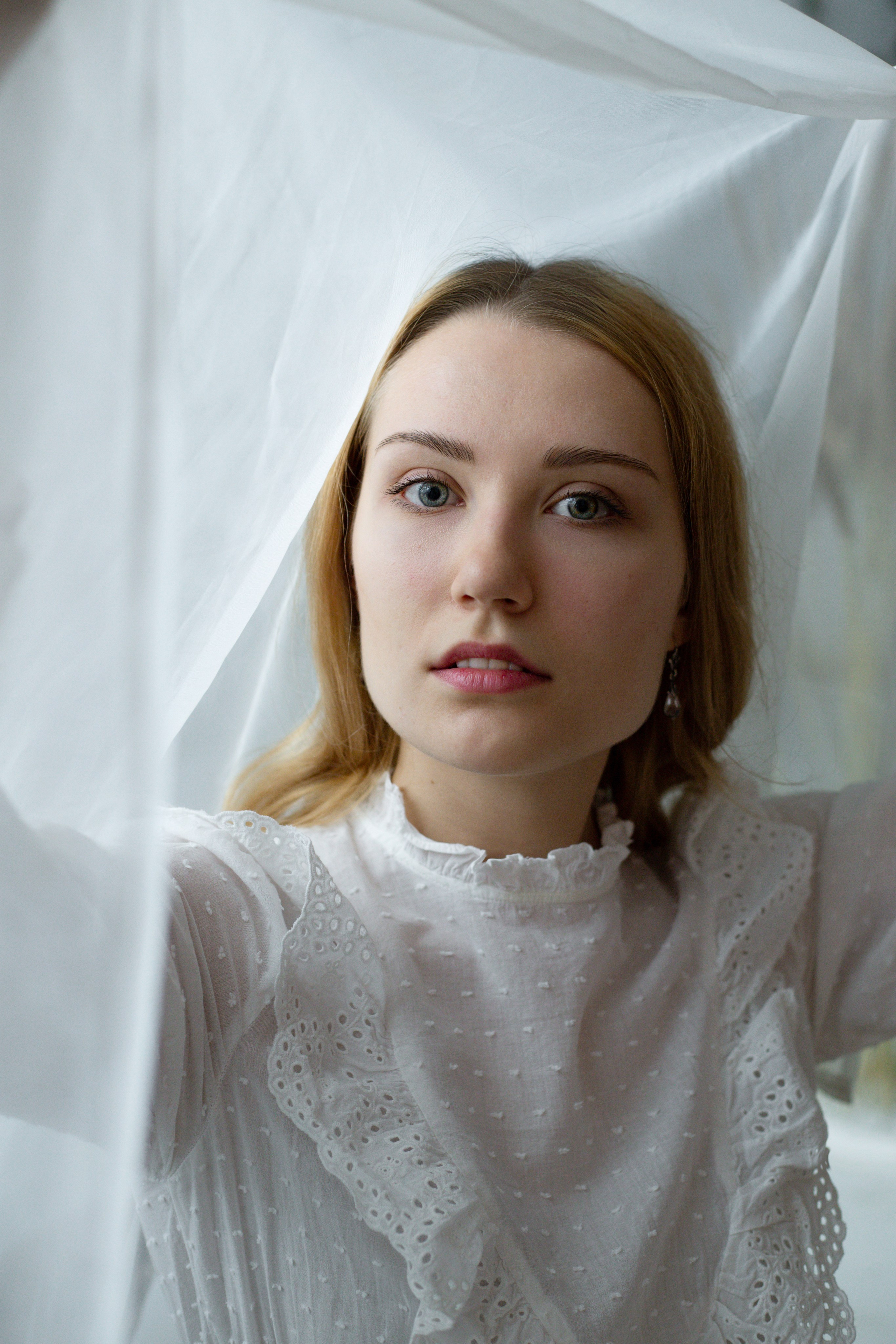 Мария в винтажном зале. Фотограф в Новосибирске Краснова Евгения