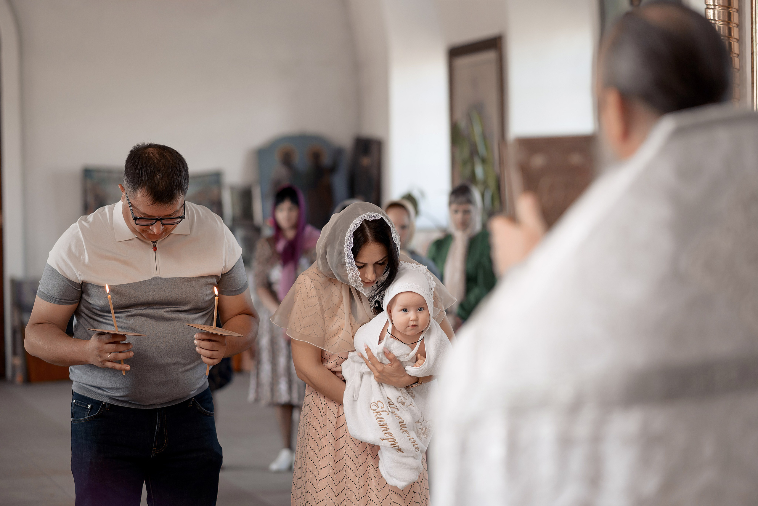 Крещение Екатнрины. Свадебный фотограф Белгород Валуйки Старый Оскол Воронеж