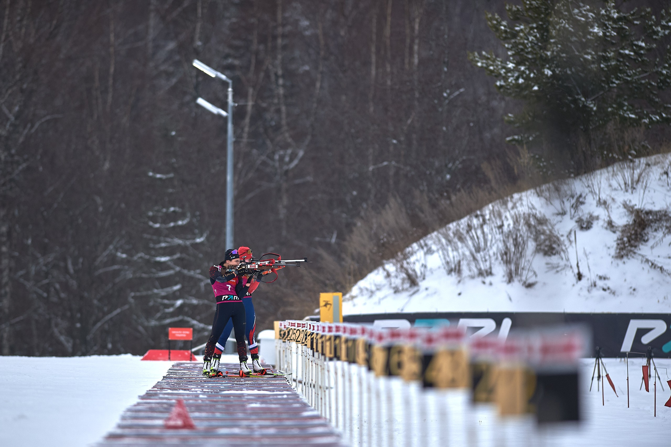 Биатлон. Чемпионат России — 2024/2025, 3-й этап, Ижевск. Ижевская винтовка. Спортивный репортажный фотограф в Ижевске Сергей Мерзляков