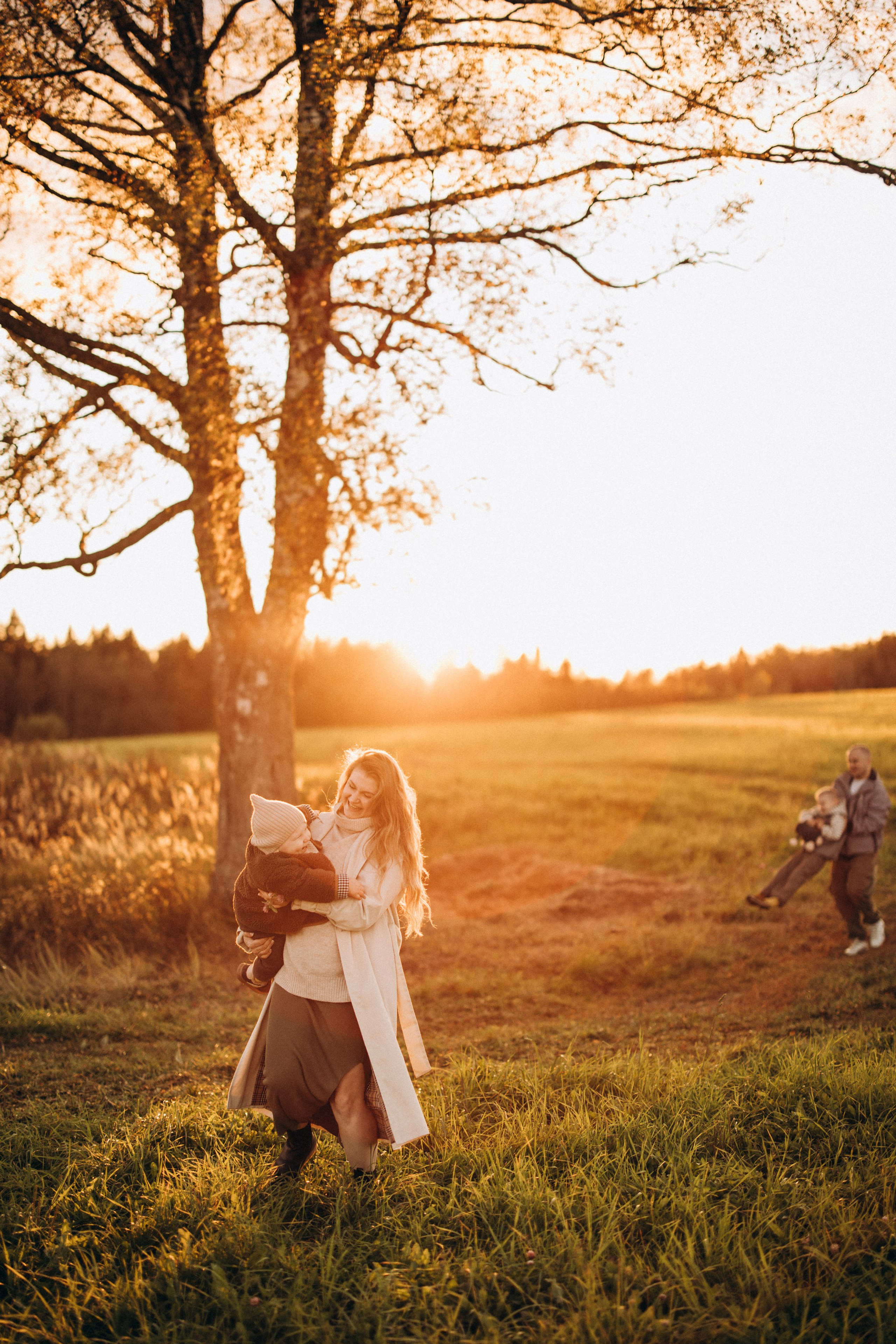 На закате. Евгения Пелипас