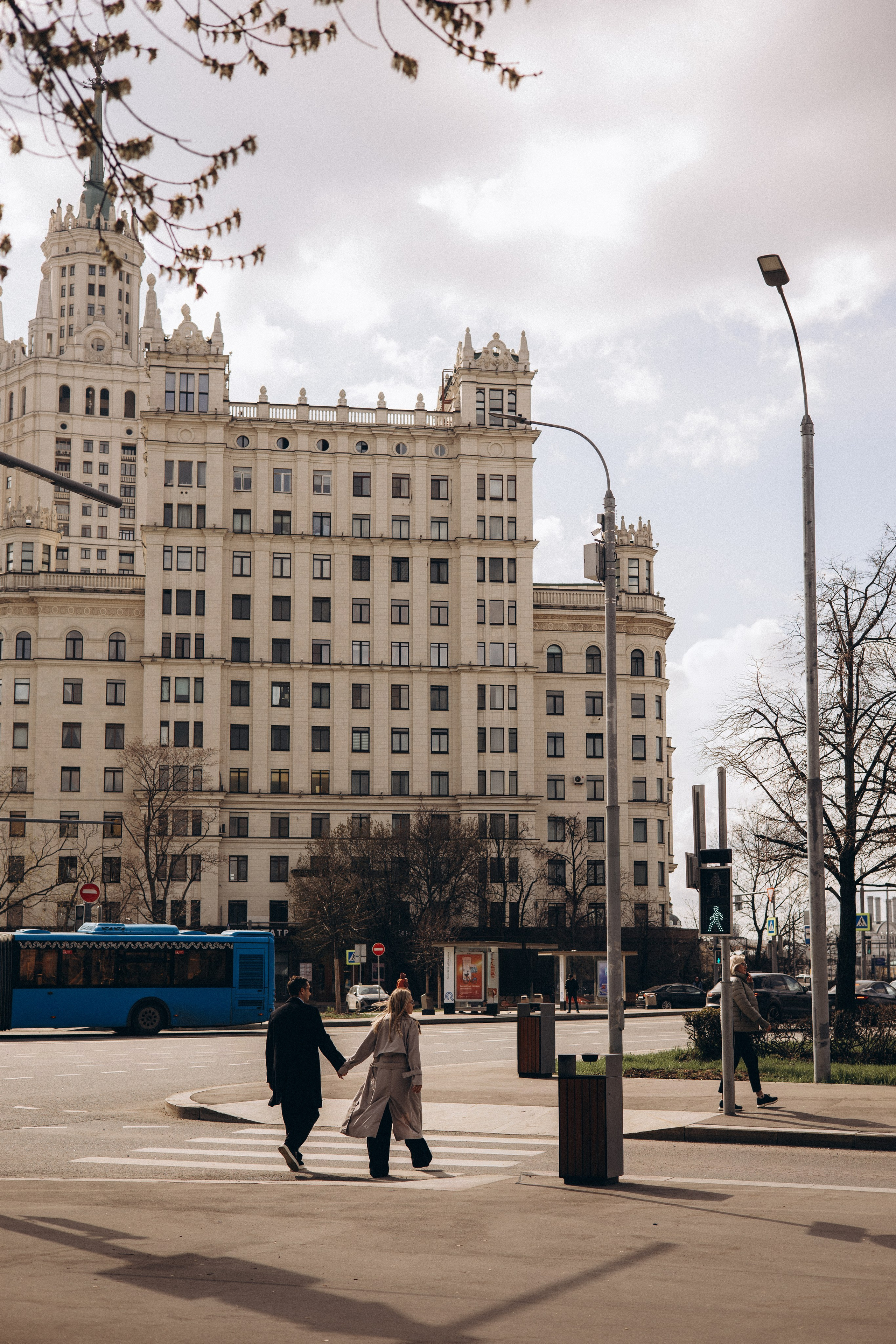 Даша и Влад, прогулка по Москве. Семейный фотограф в Москве Марина Петра