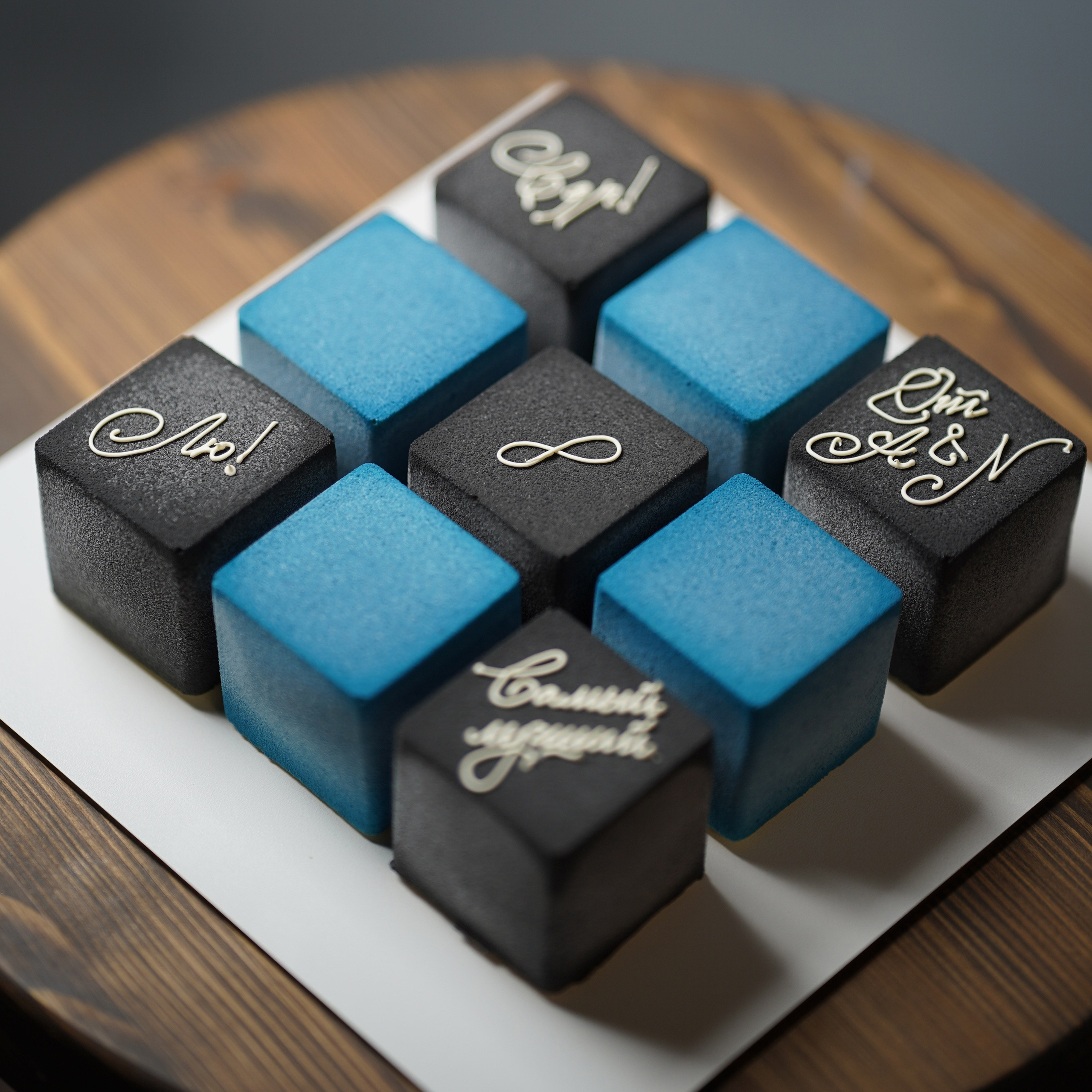 Варианты мужских муссовых тортов. Кондитер Наталья Ташматова