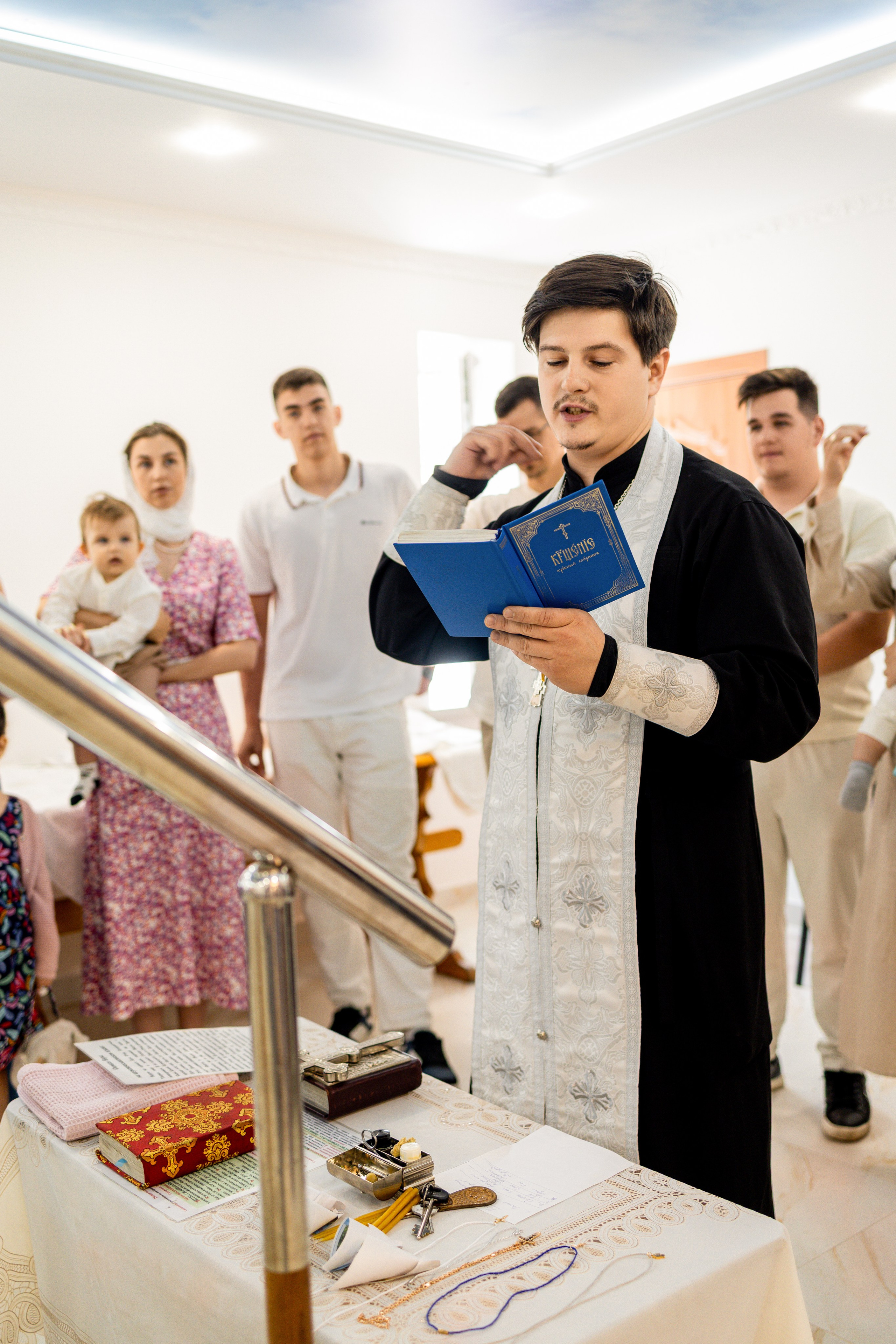 Крещение Семёна. Фотограф Виктория Кравец