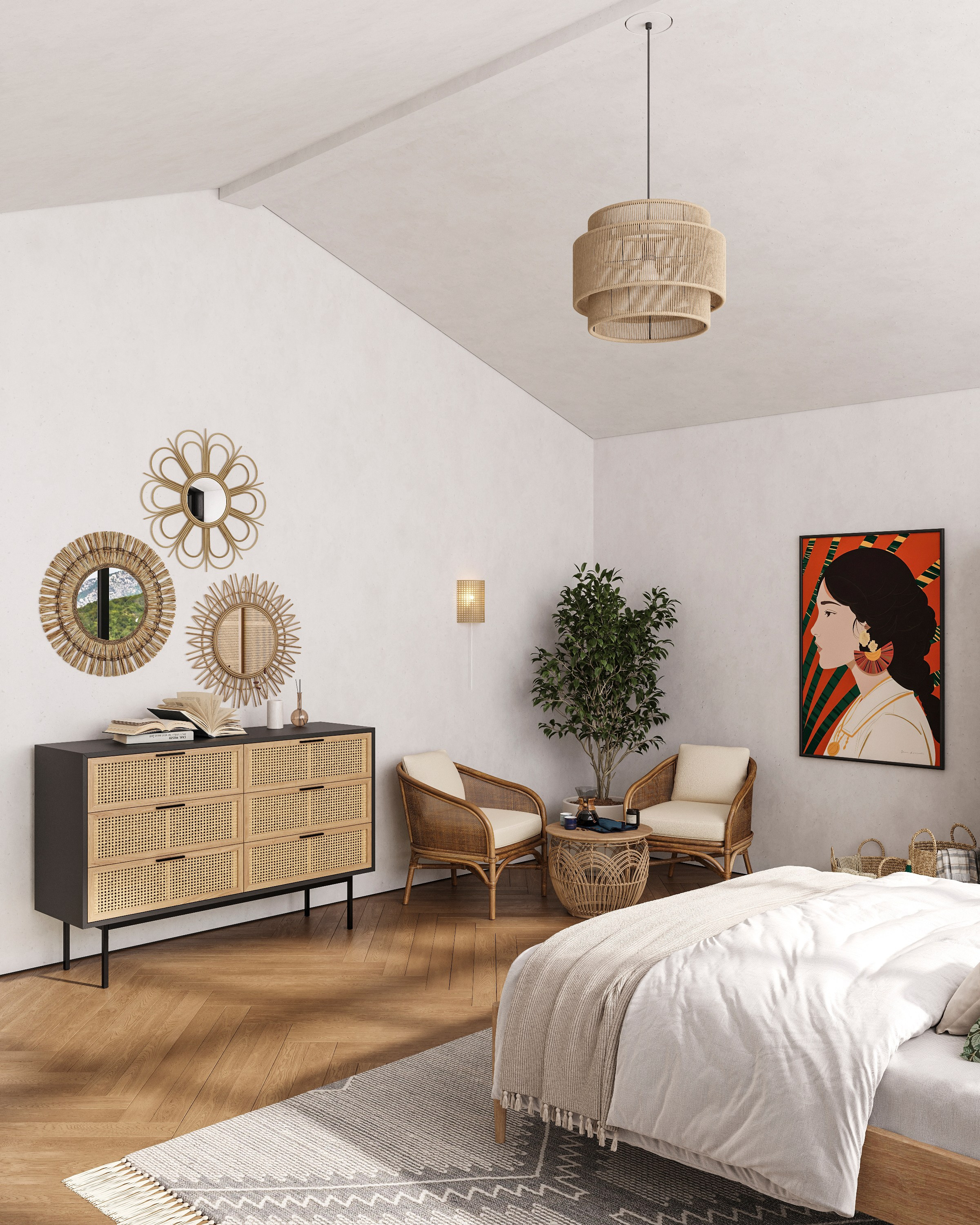 COASTAL SUITE | CONCEPTUAL PROJECT. Interior Visualization by Valerie Stetyukevich