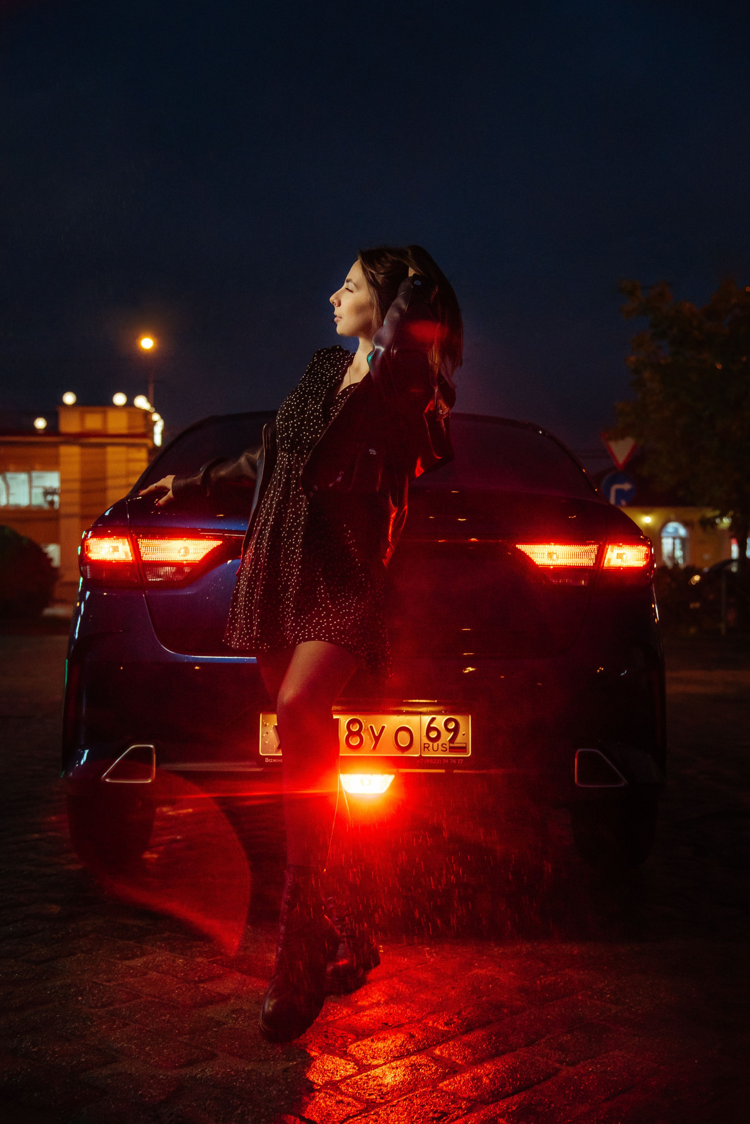 Фотосессия в машине. Свадебный и портретный фотограф lifestyle