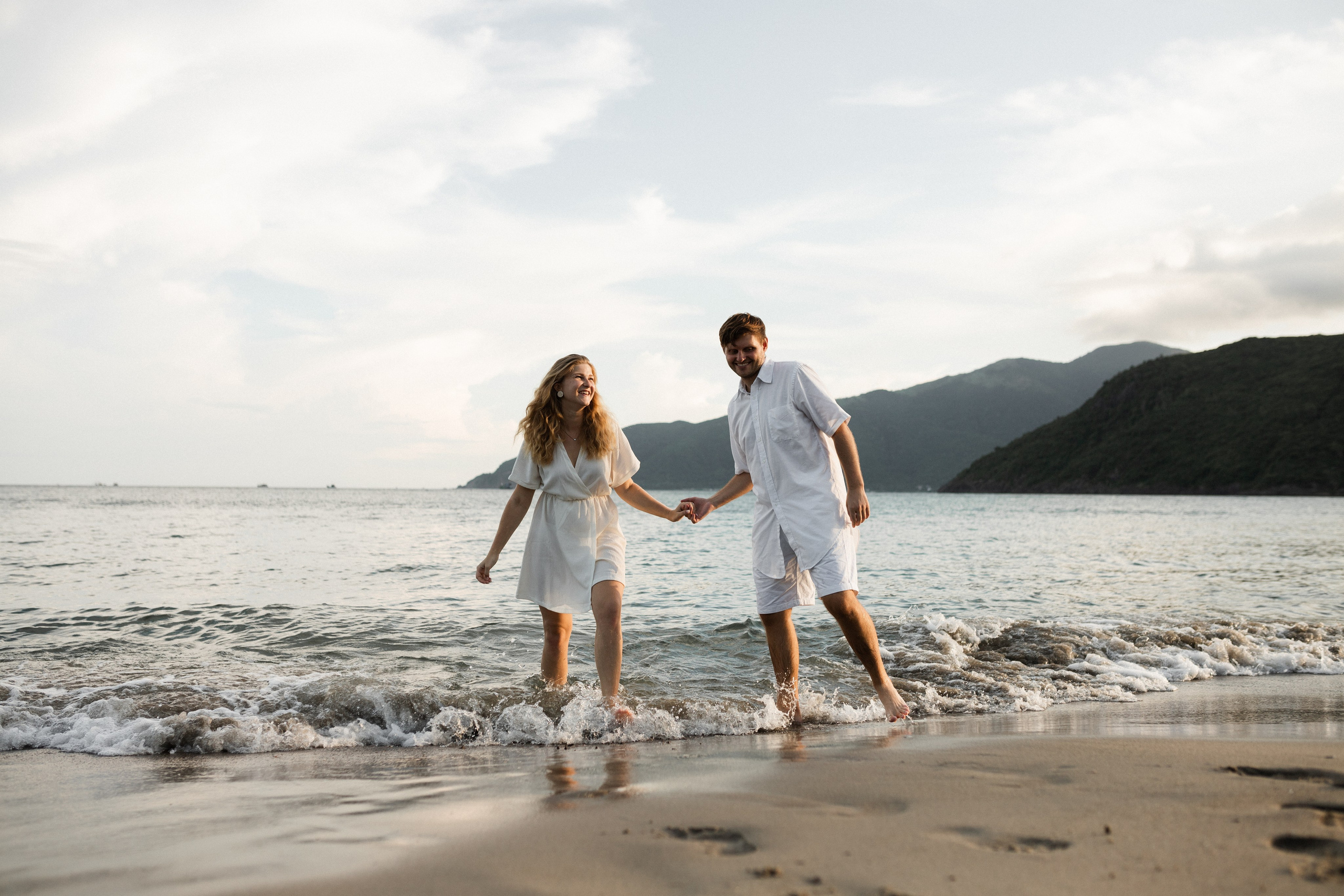 Свидание Натали и Андрея на закате.Вьетнам. Главная