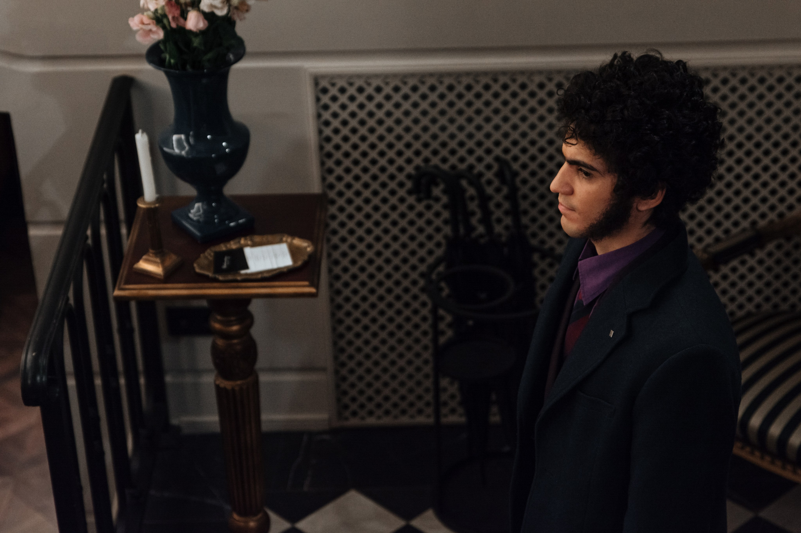 Пушкин в отеле «Оболенский». Съёмка ролика для конкурса. Портретный фотограф в Санкт-Петербурге Дмитриева Наталия