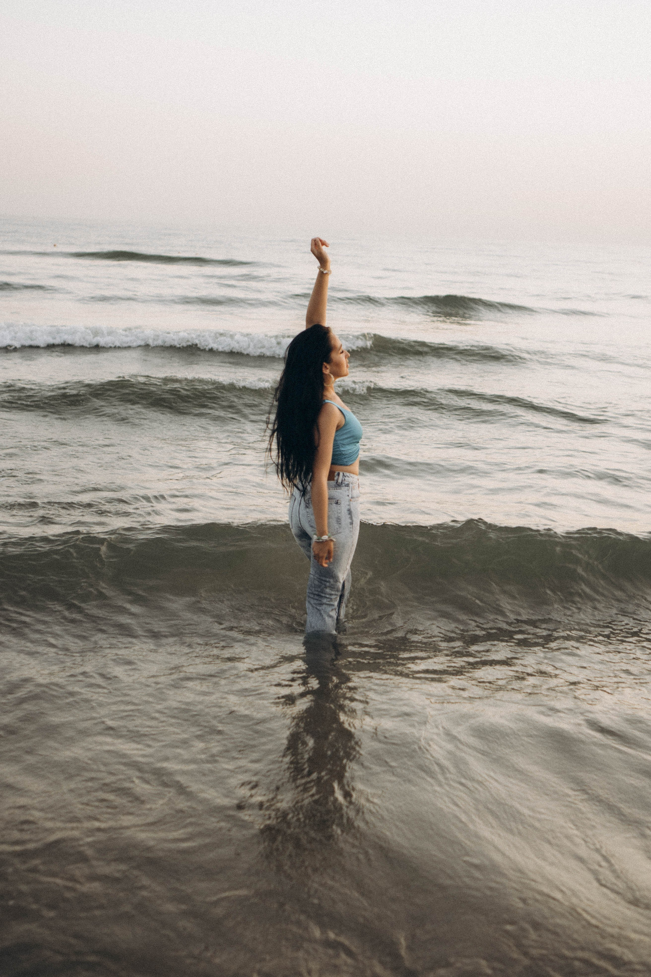 Июльский вечер на берегу черного моря. Профессиональный фотограф, Санкт-Петербург — Виктория Богомолова